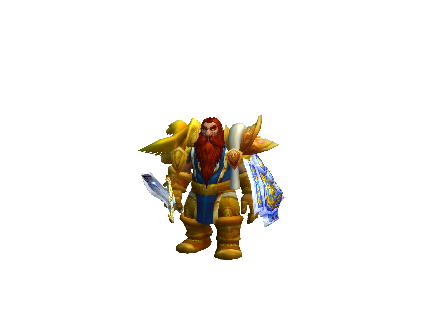 Durral 3D character render