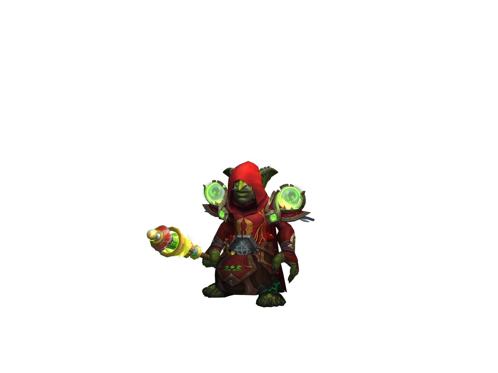Gulklezzar 3D character render