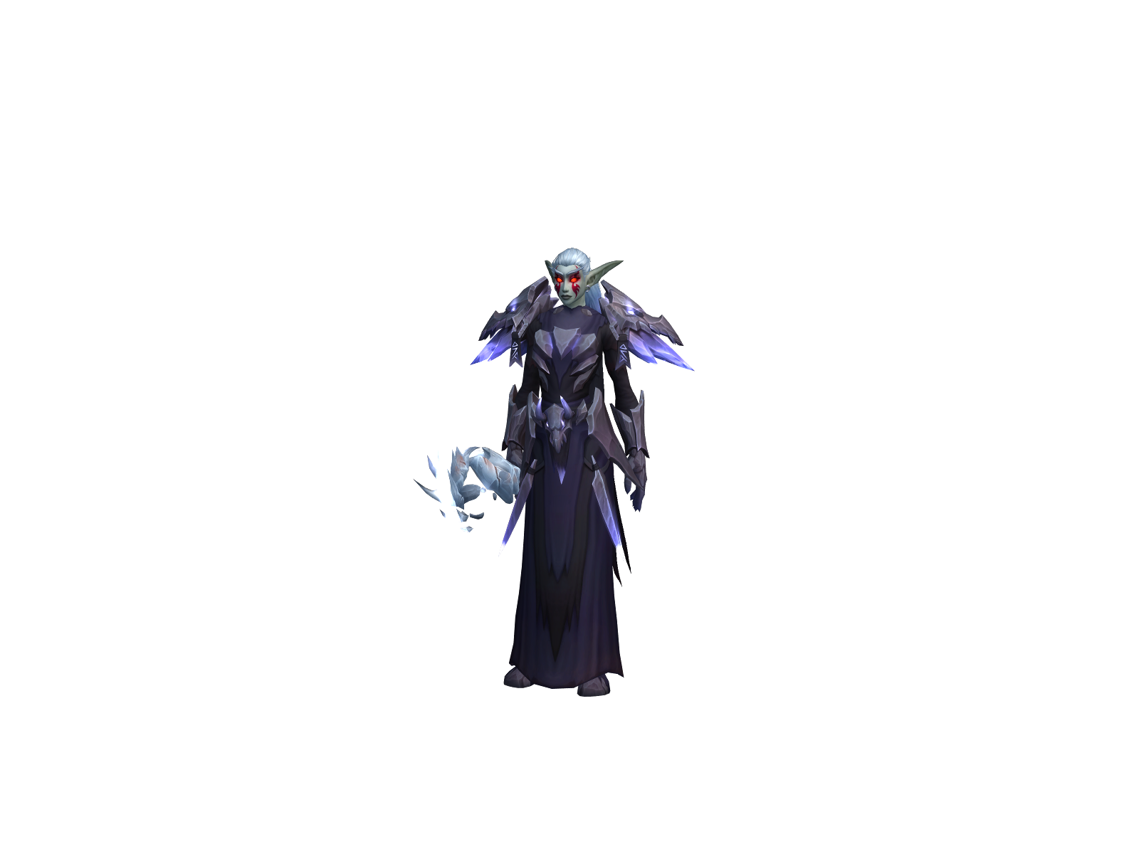 Elfistina 3D character render