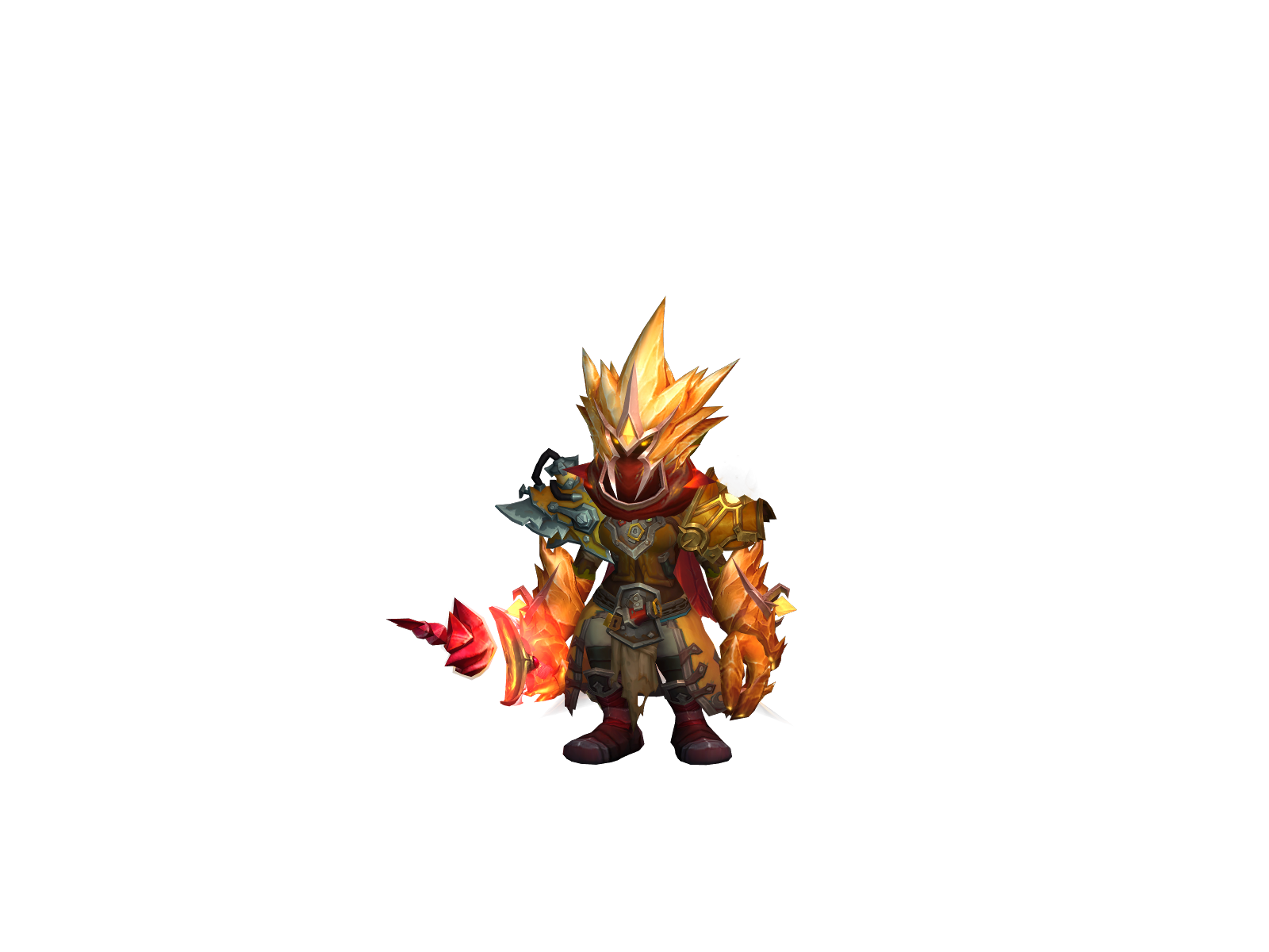 Utinka 3D character render