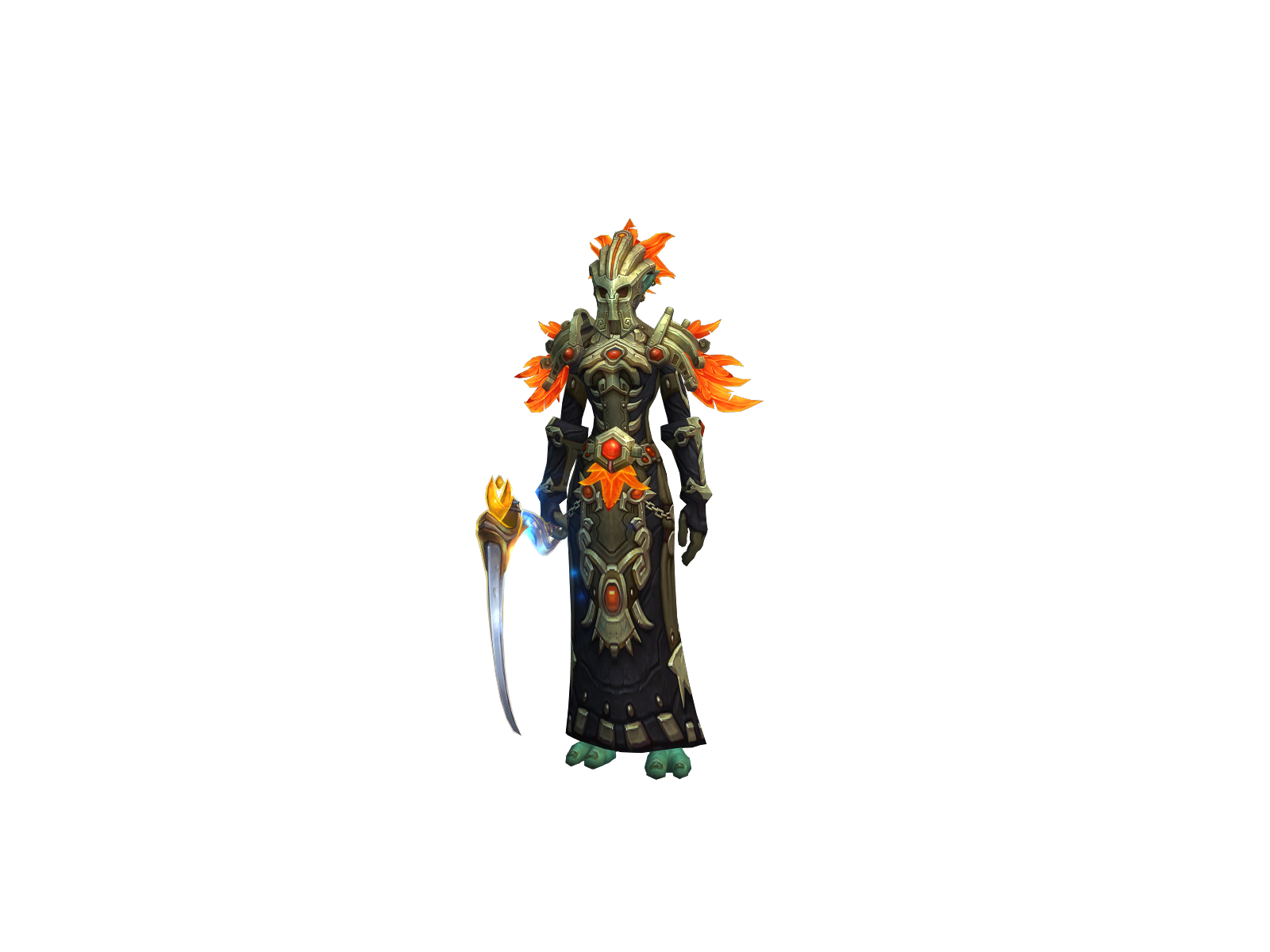 Mónster 3D character render