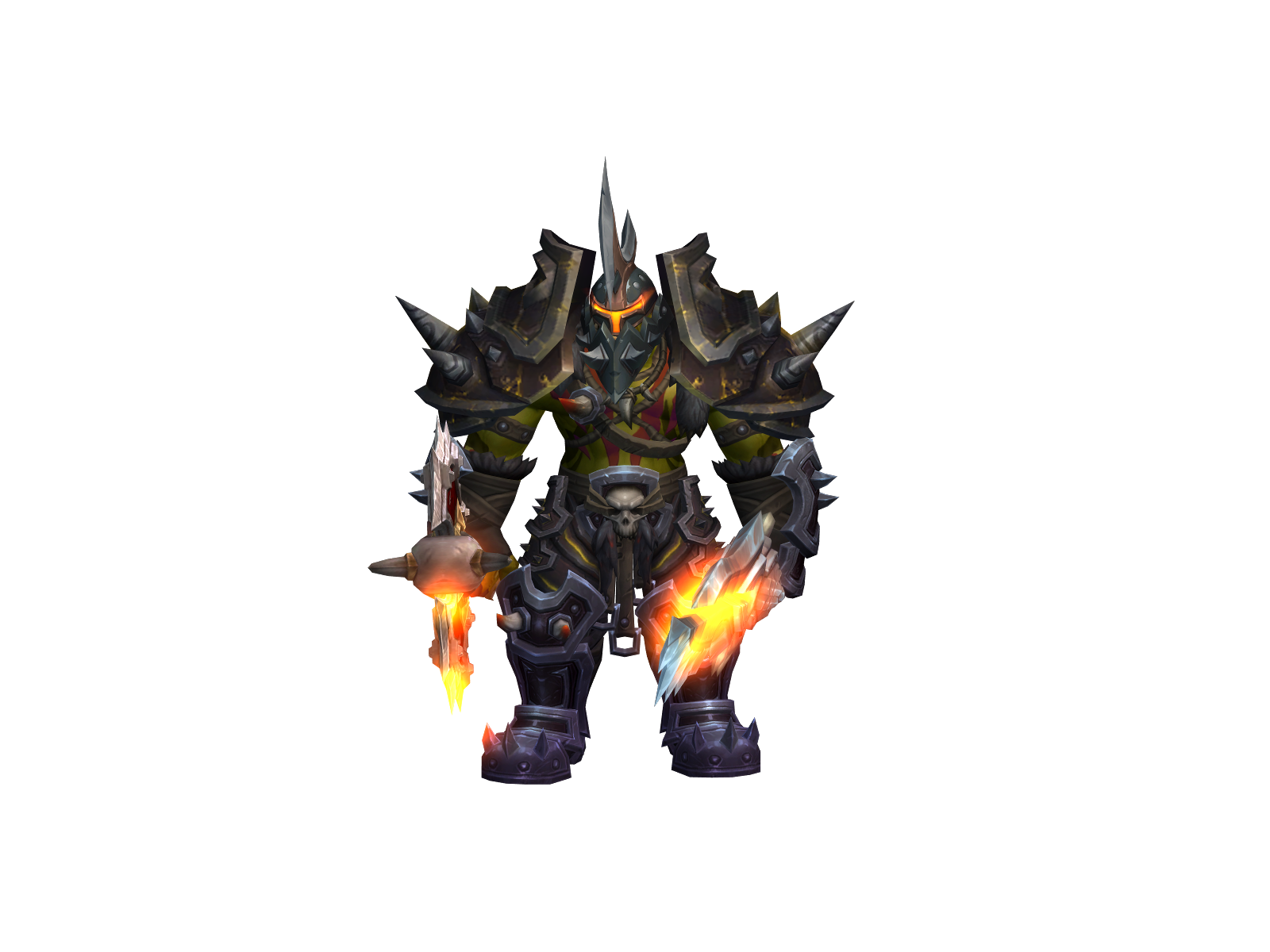 Deatherog 3D character render