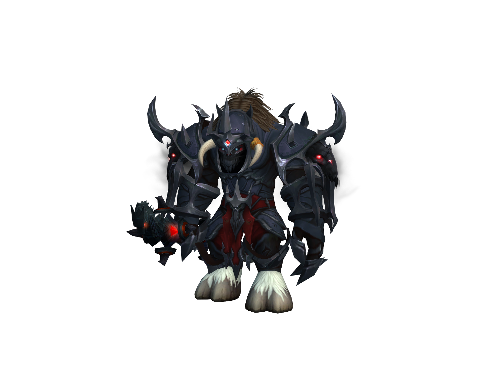 Feralements 3D character render