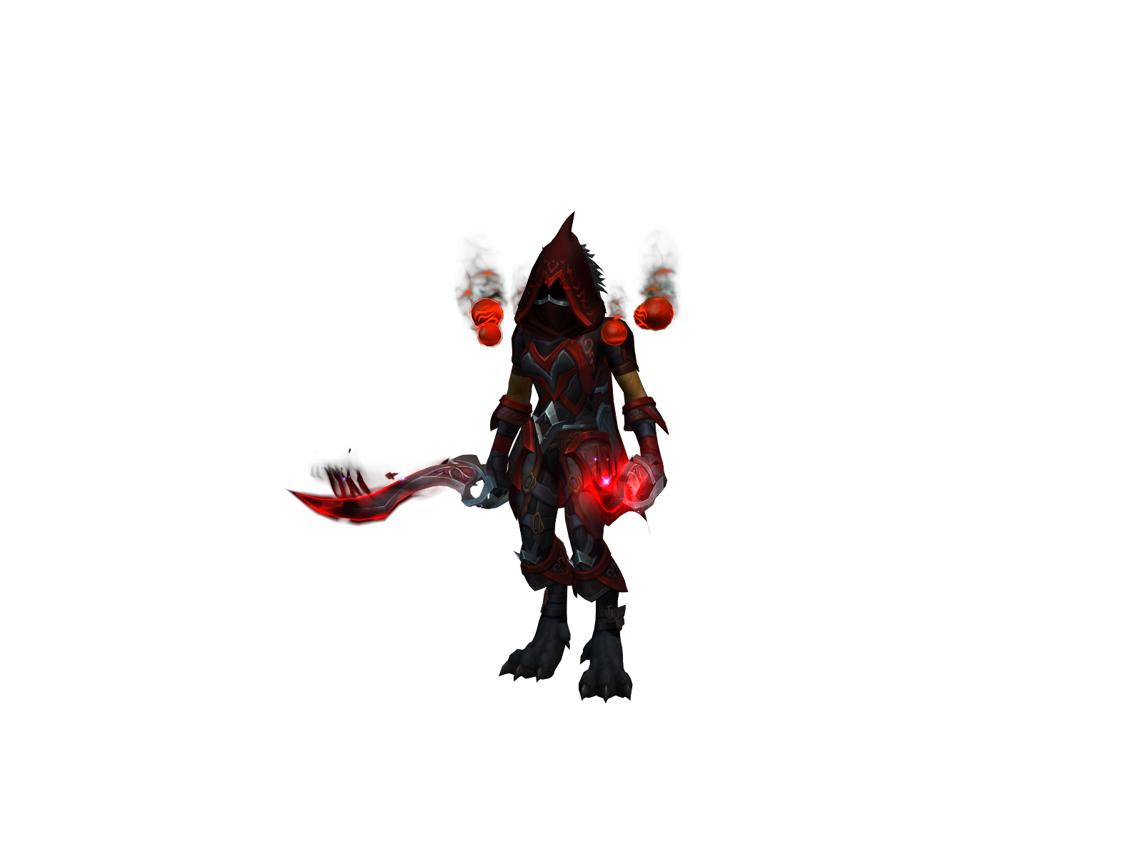 Darrebák 3D character render