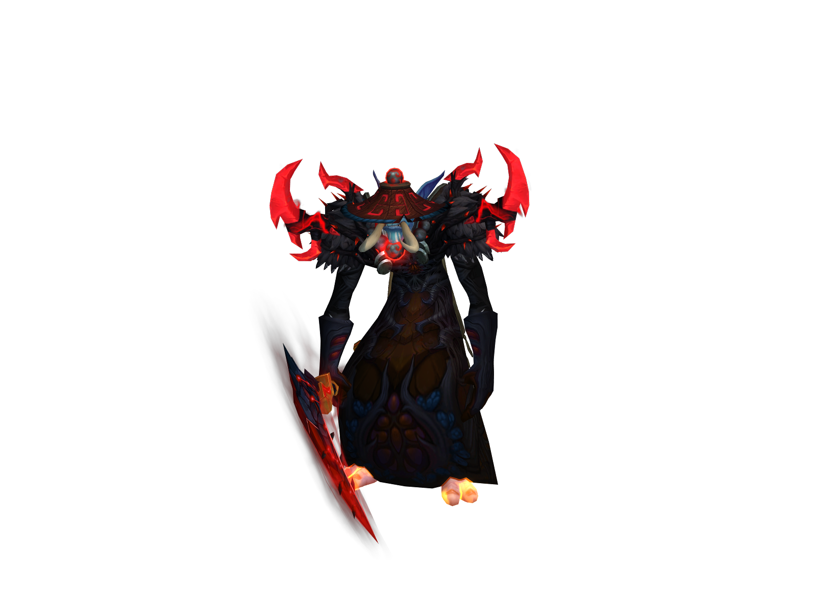 Noiruflam 3D character render