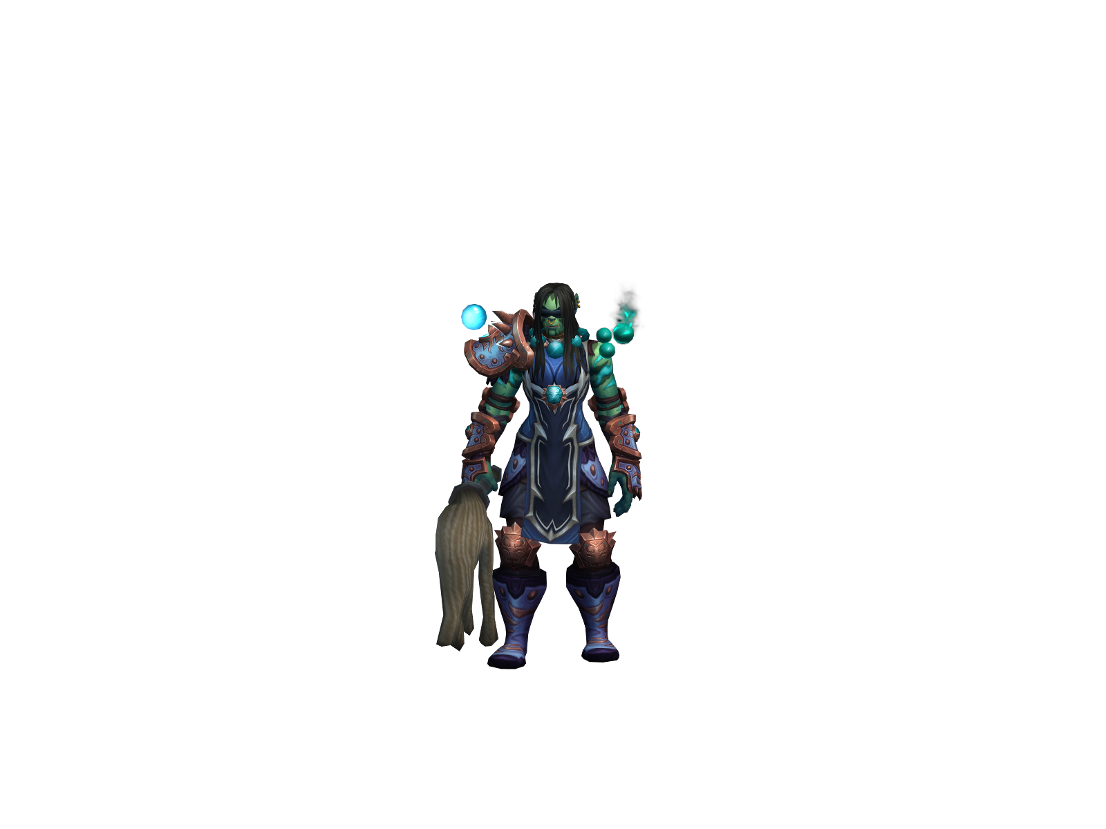 Monkeyhealer 3D character render