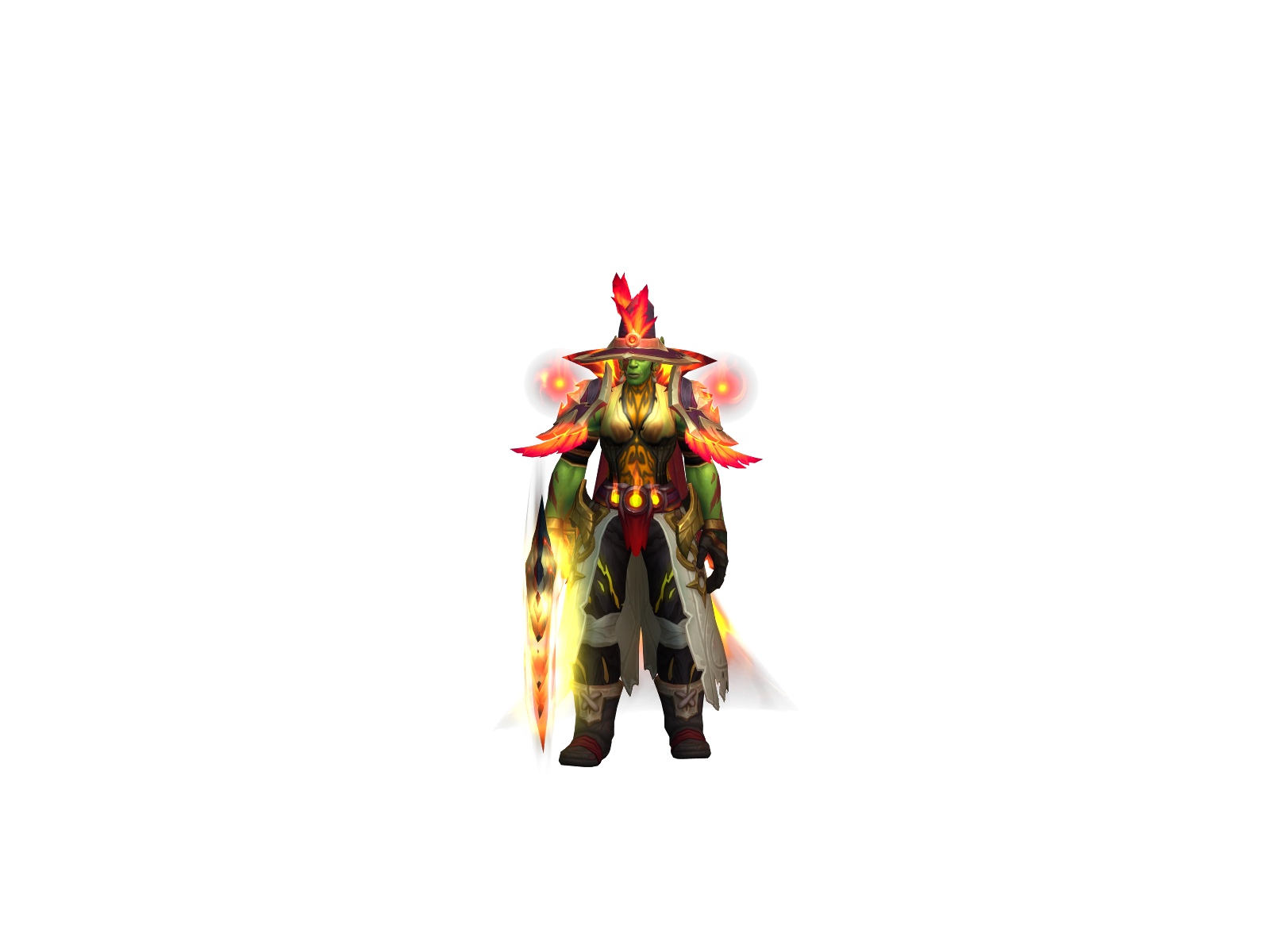 Maggorka 3D character render