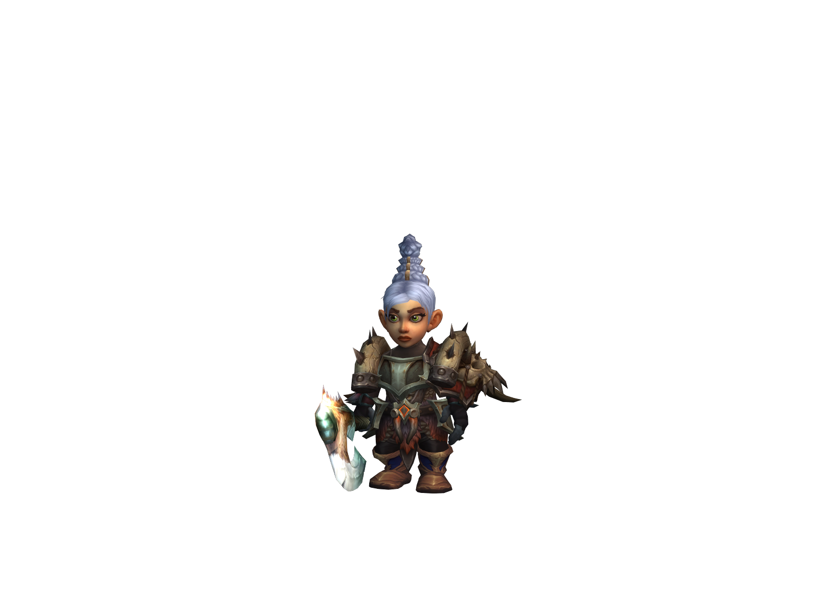 Klizz 3D character render