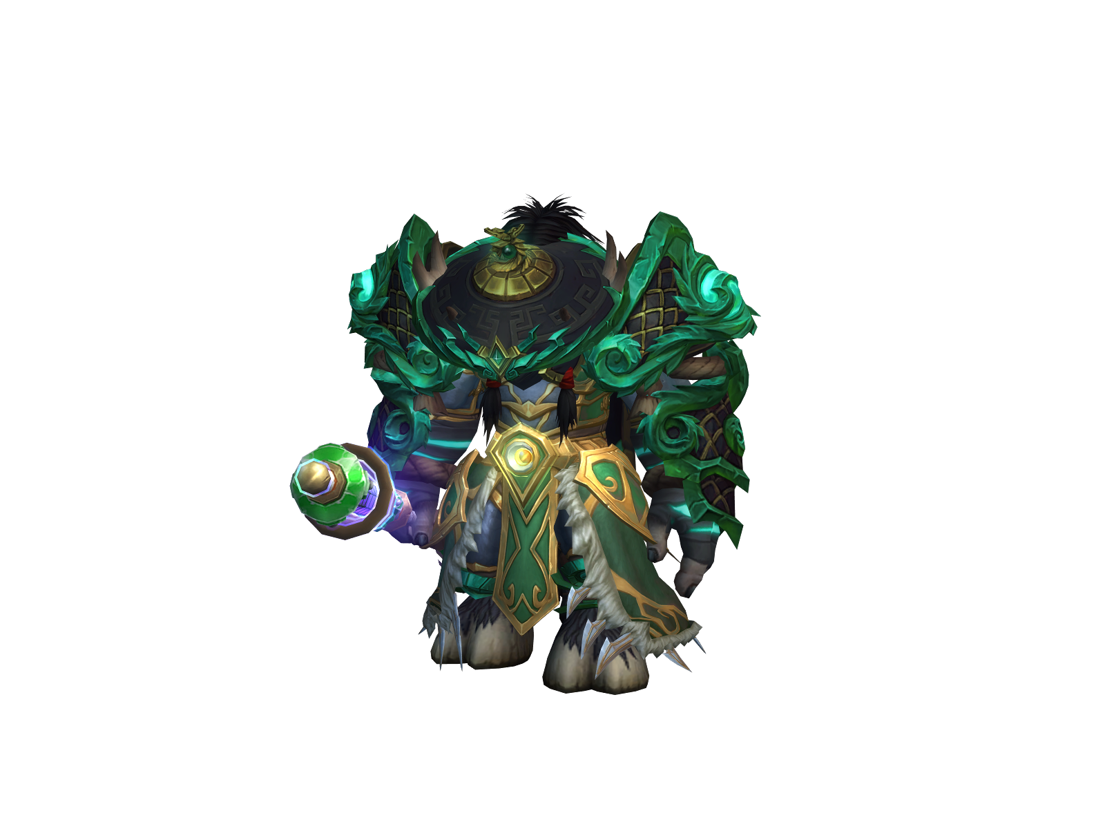 Panmonk 3D character render