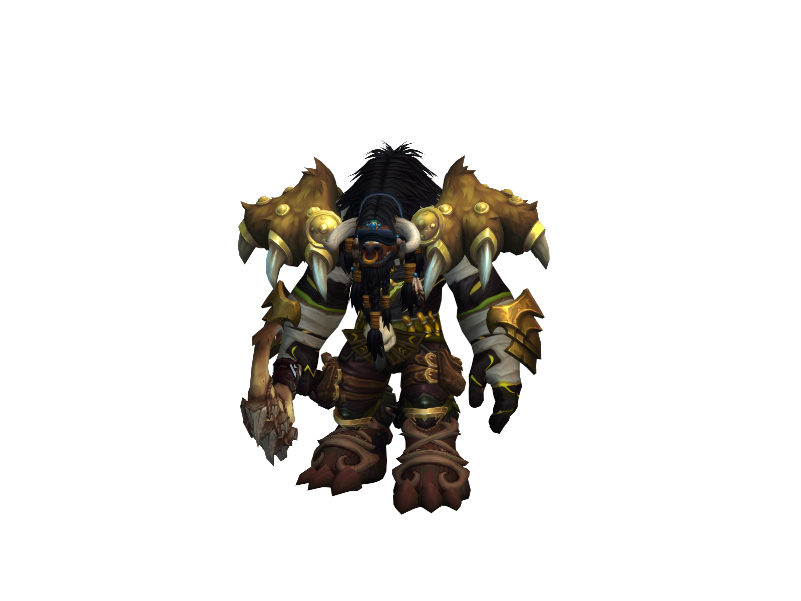 Elderelite 3D character render