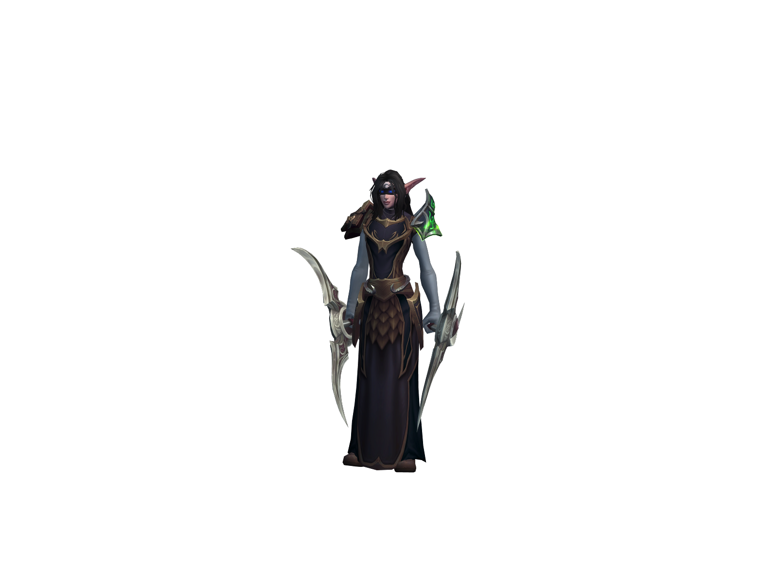 Shallan 3D character render