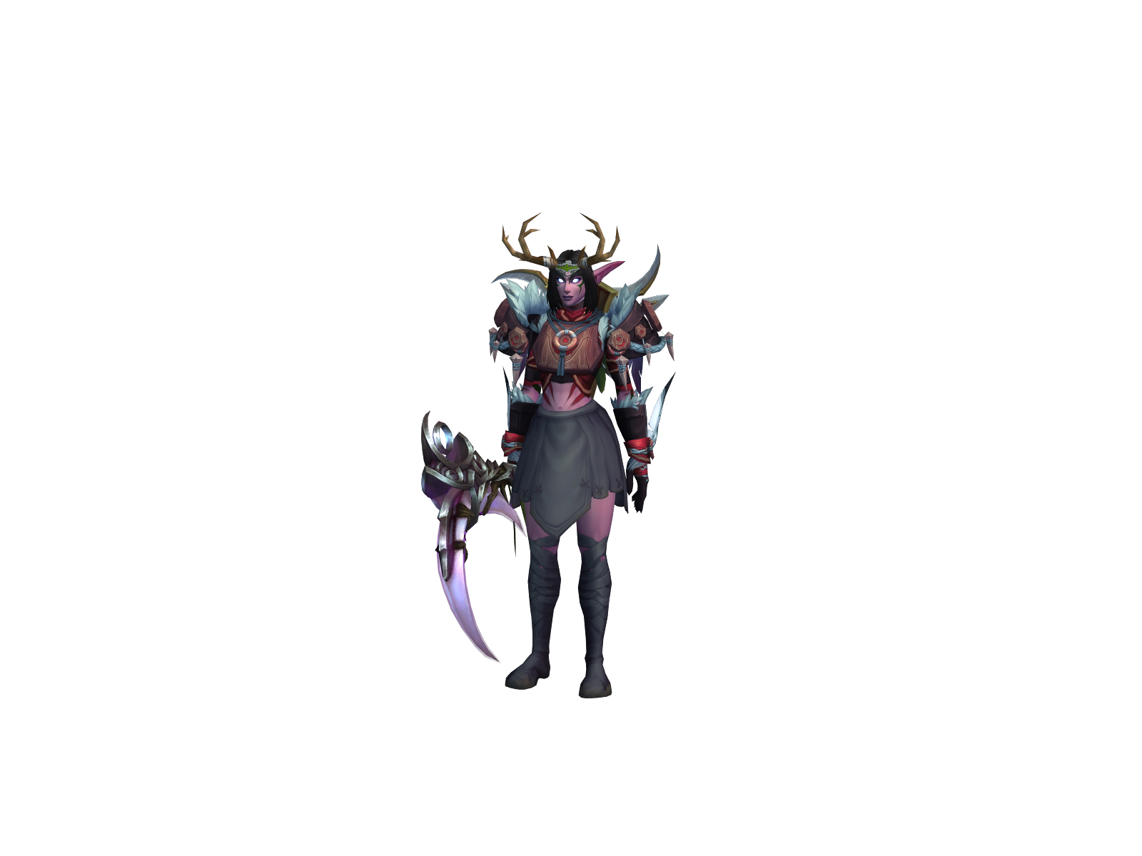 Akío 3D character render