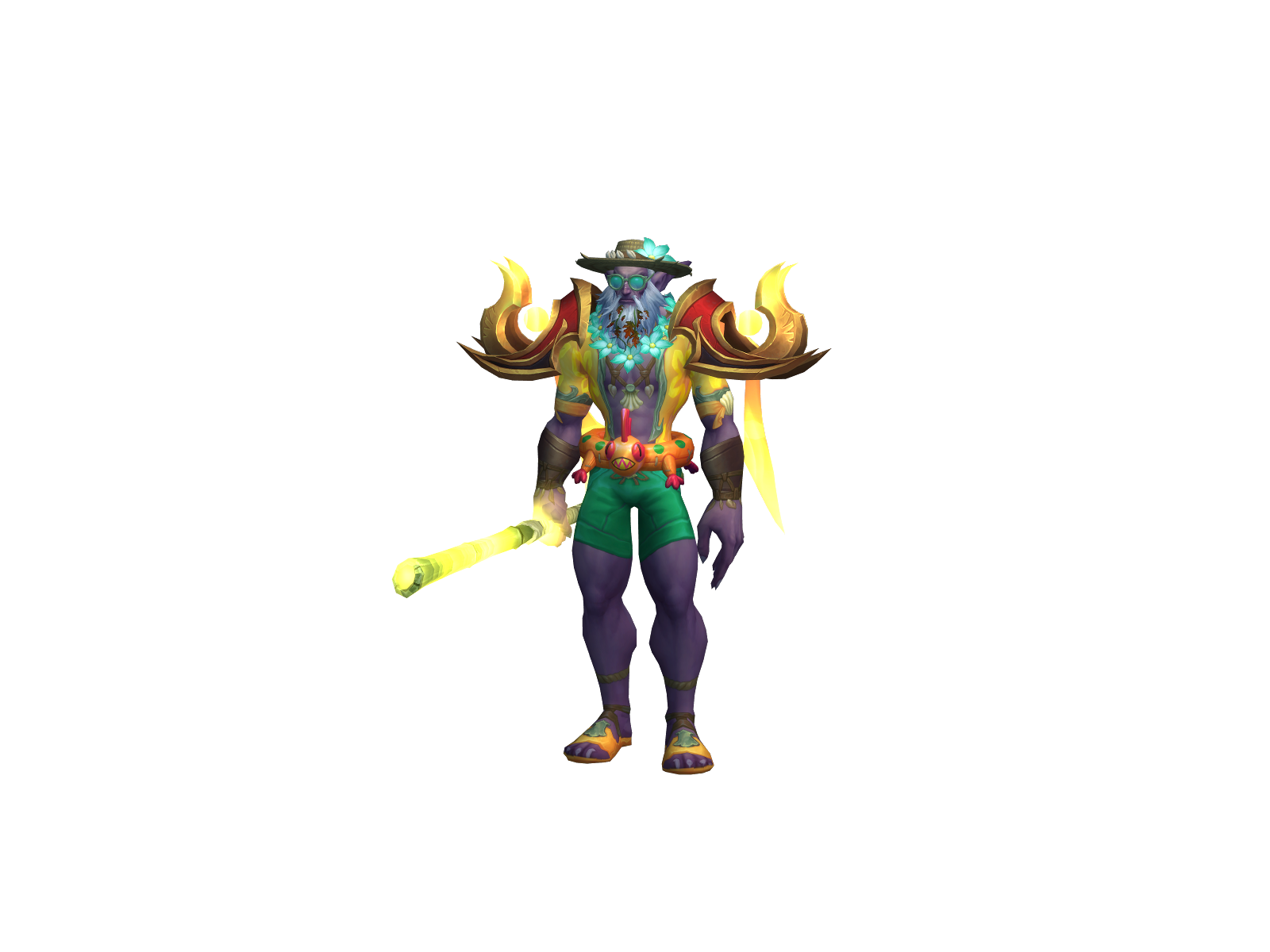 Omegalul 3D character render
