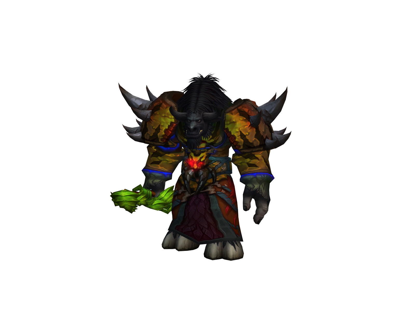 Druidoz 3D character render