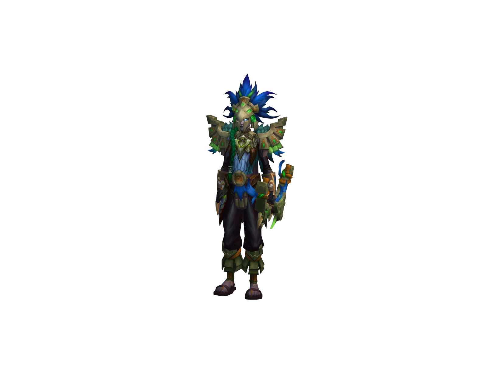 Ektix character render