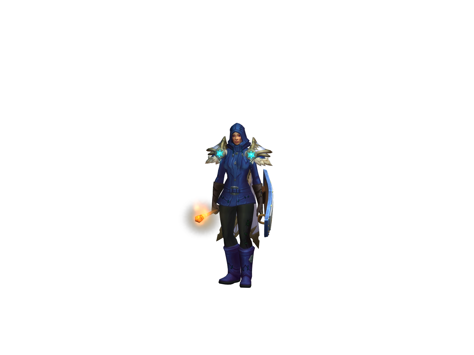 Coondicka 3D character render