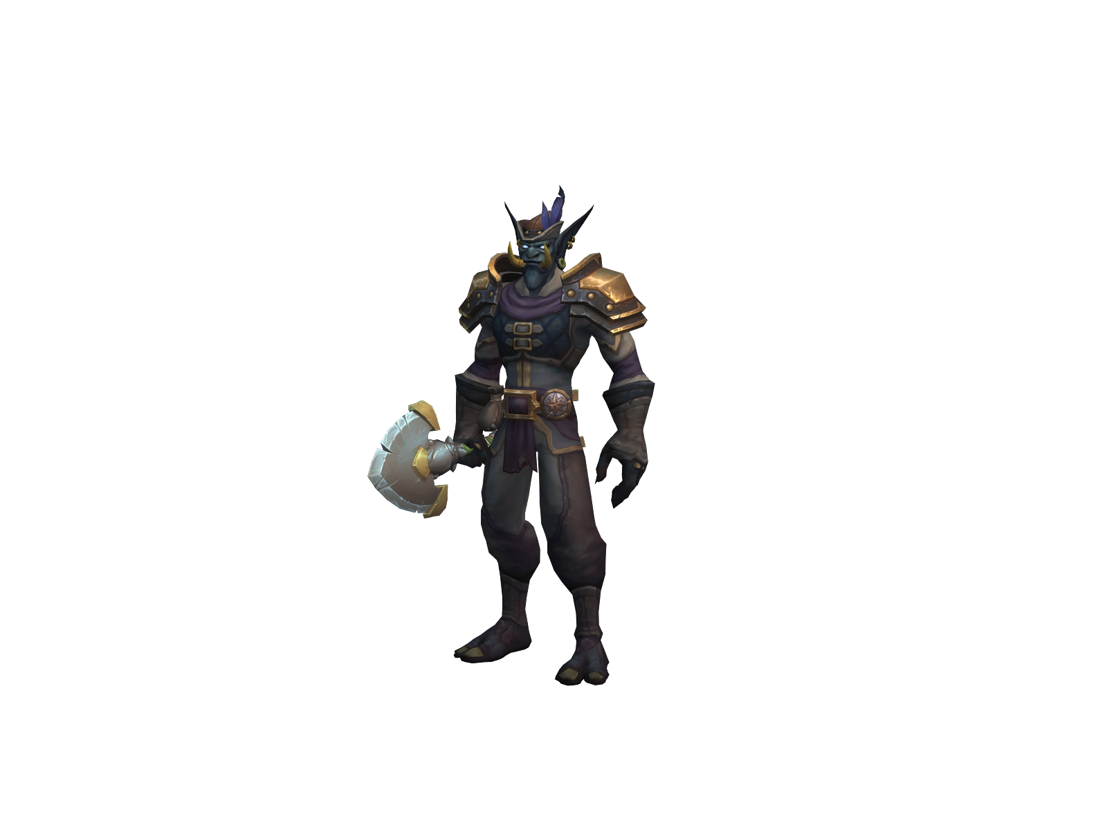Hajtaurus 3D character render