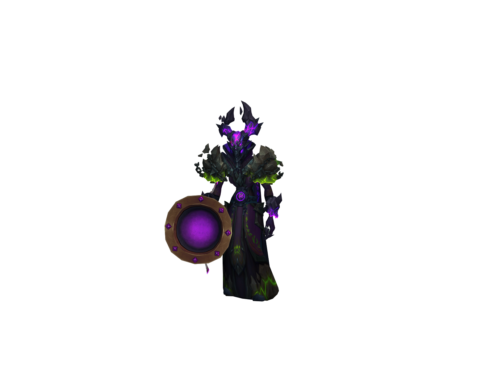 Darkaxell 3D character render