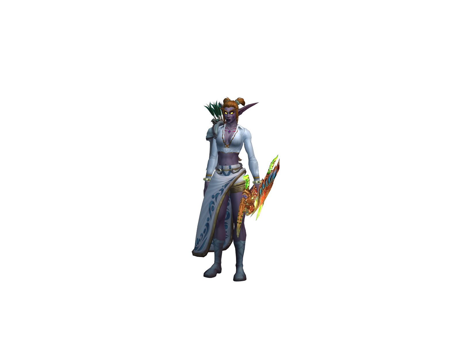 Luvskydive 3D character render