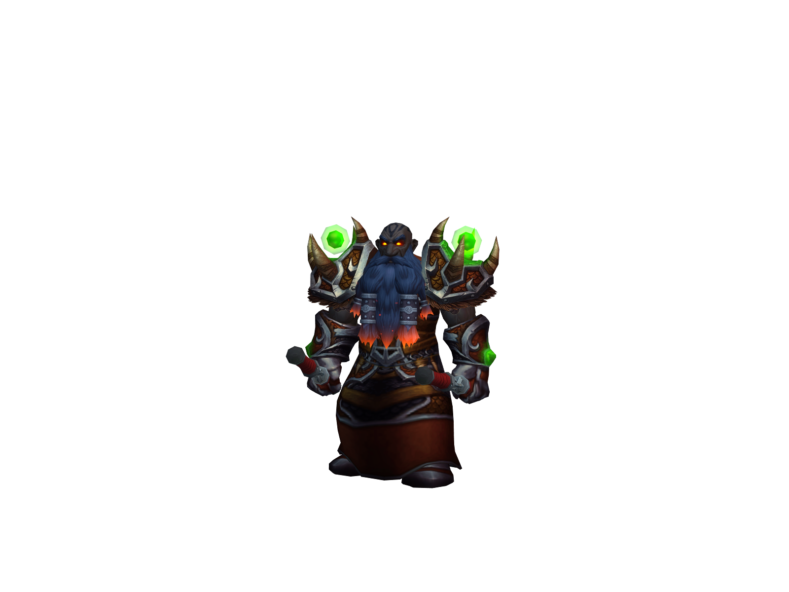 Chlupoprd 3D character render