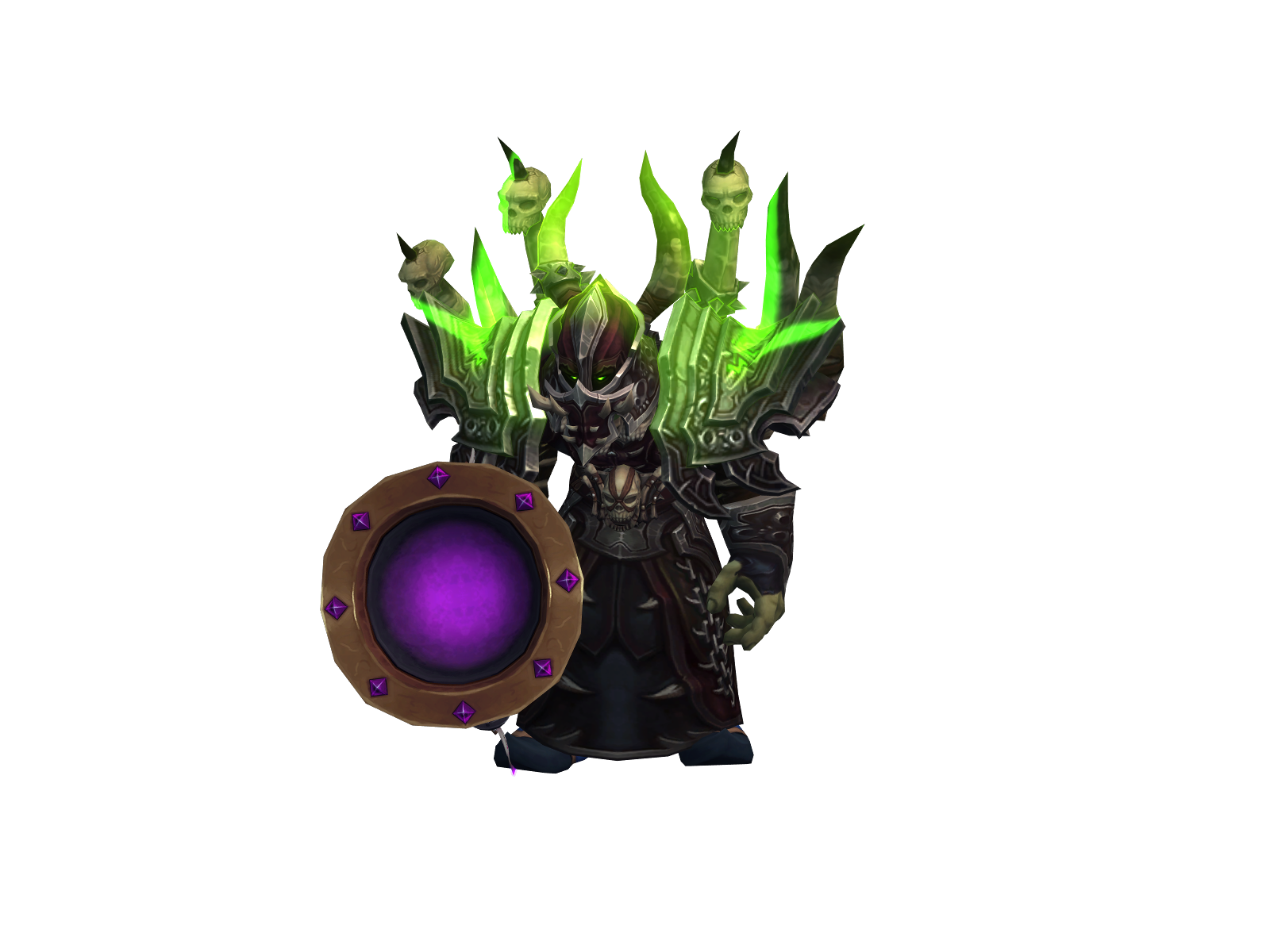 Toxigal 3D character render
