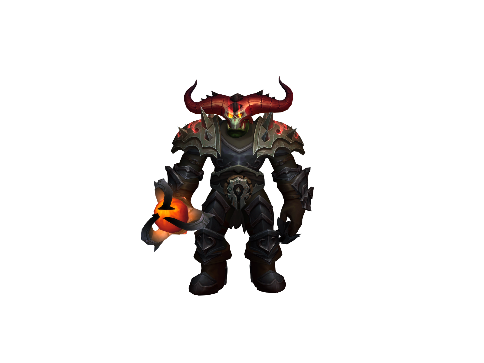 Terrormaw 3D character render