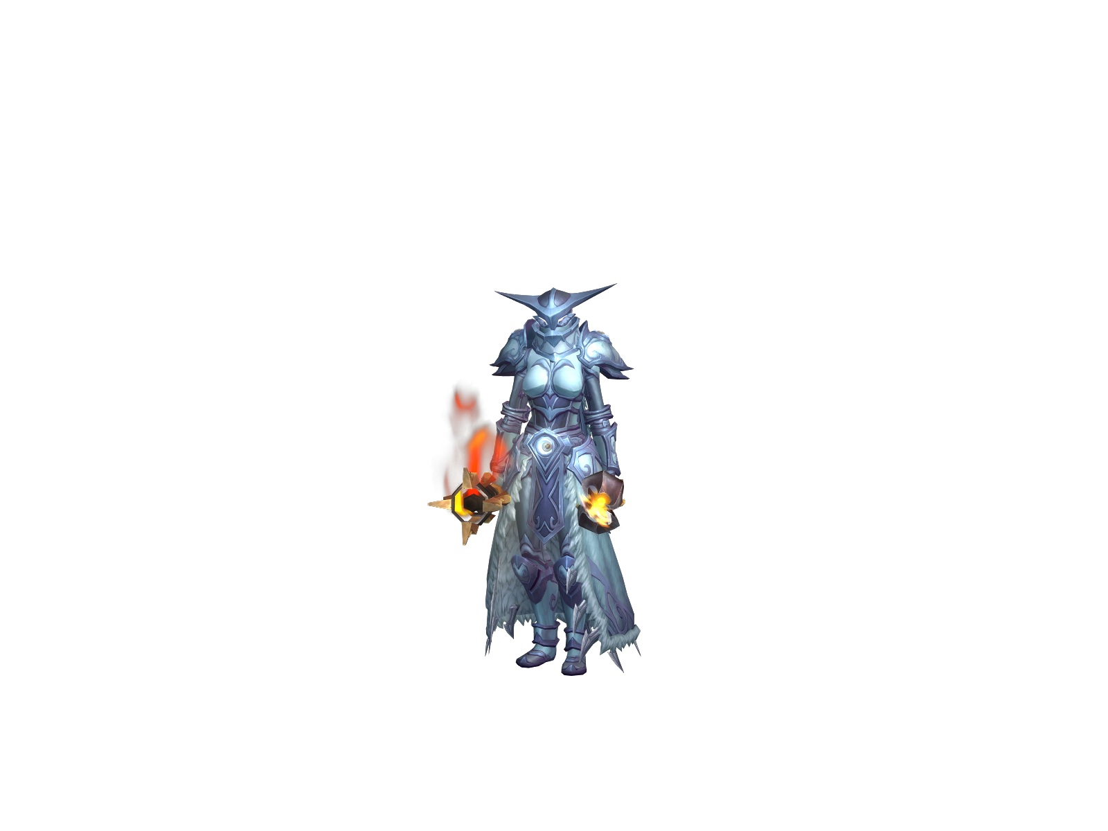 Ichtal 3D character render