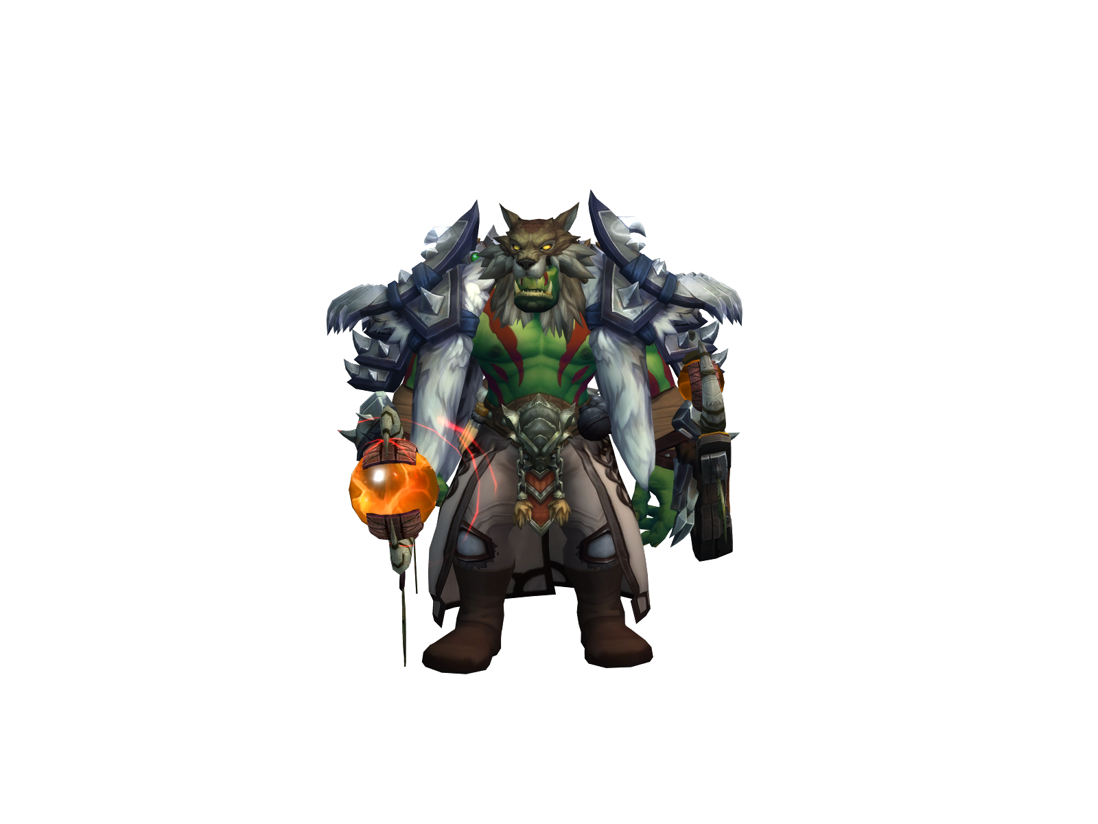 Windtotep 3D character render