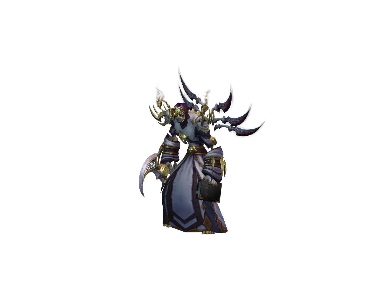 Logneck 3D character render