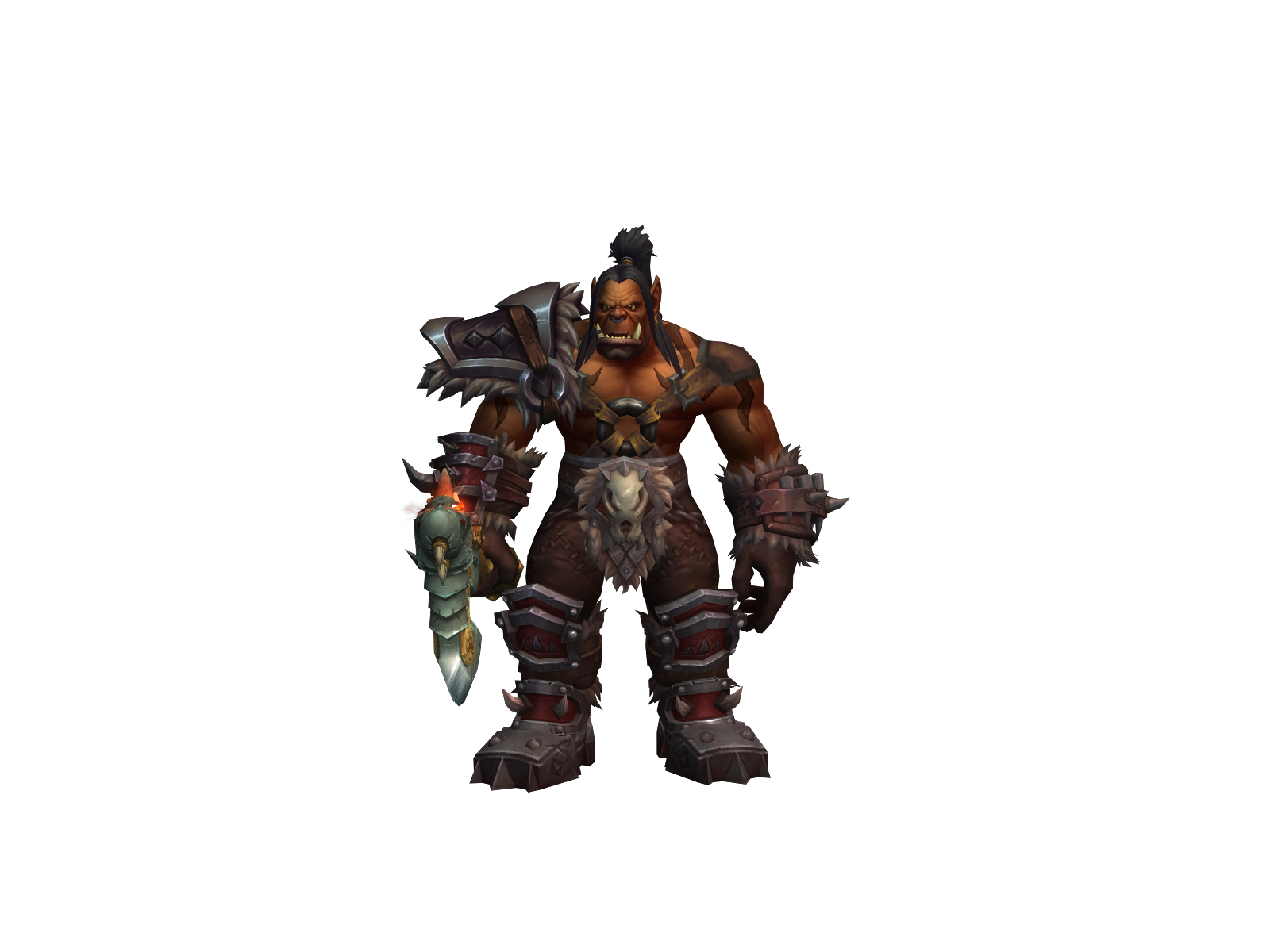 Tackdar 3D character render