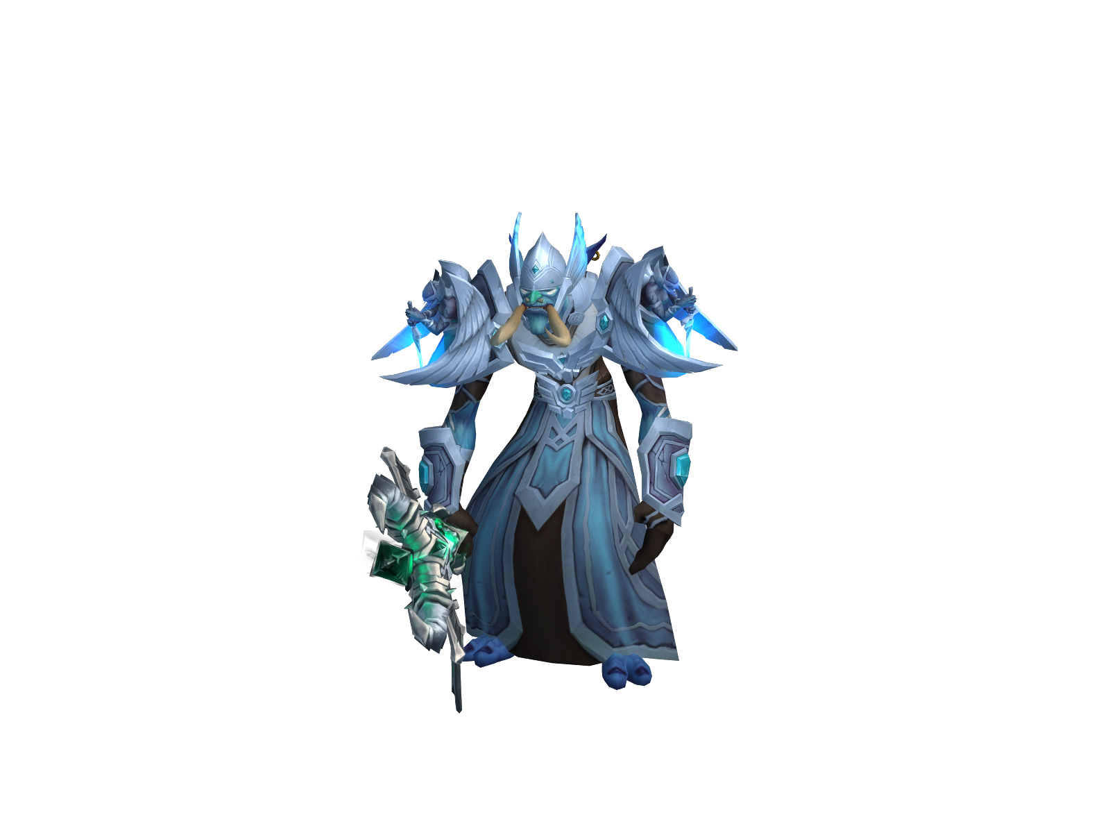 Chaarronn 3D character render