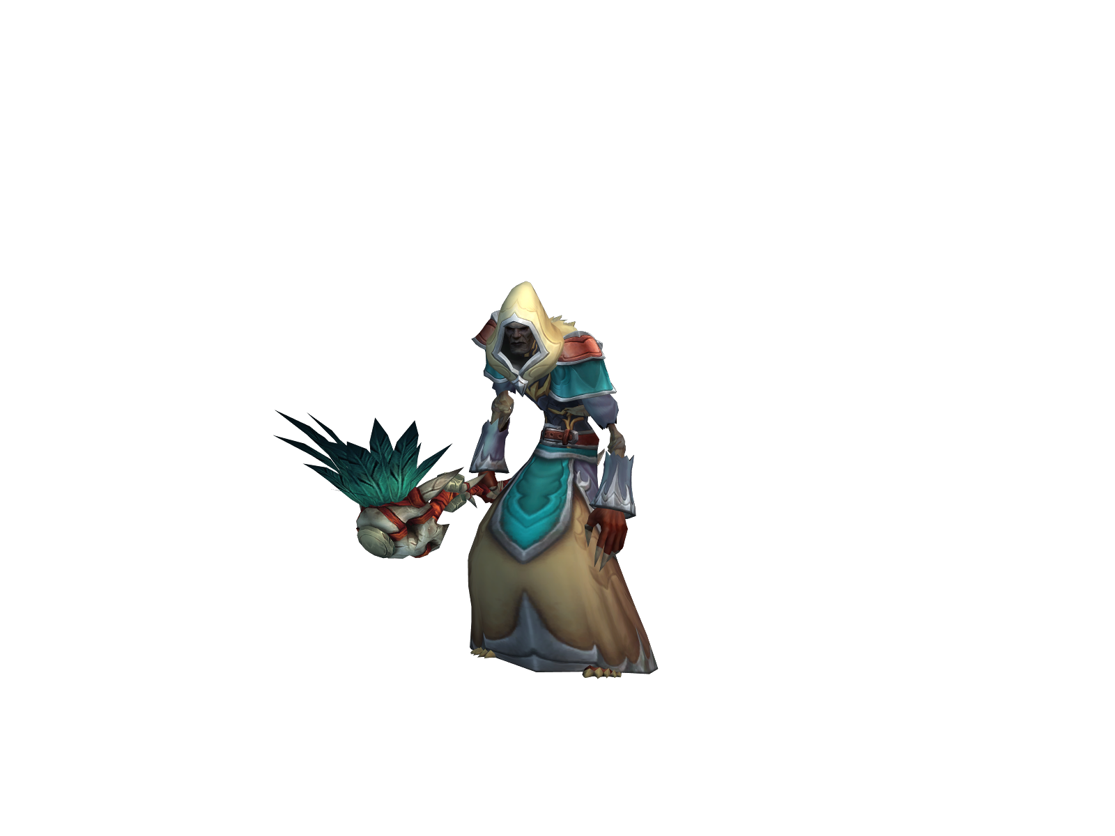 Hyspanko 3D character render