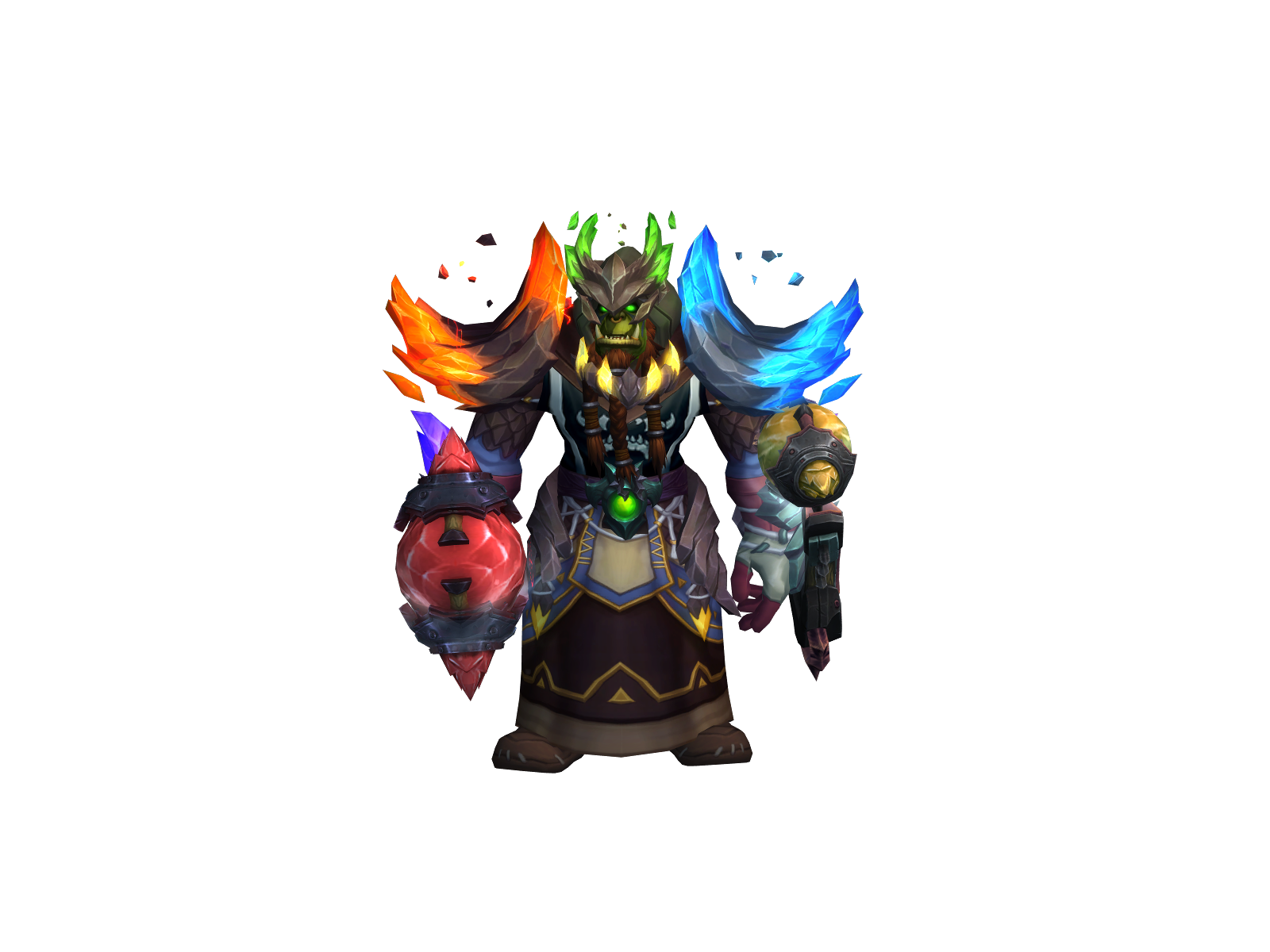 Dáweïs 3D character render