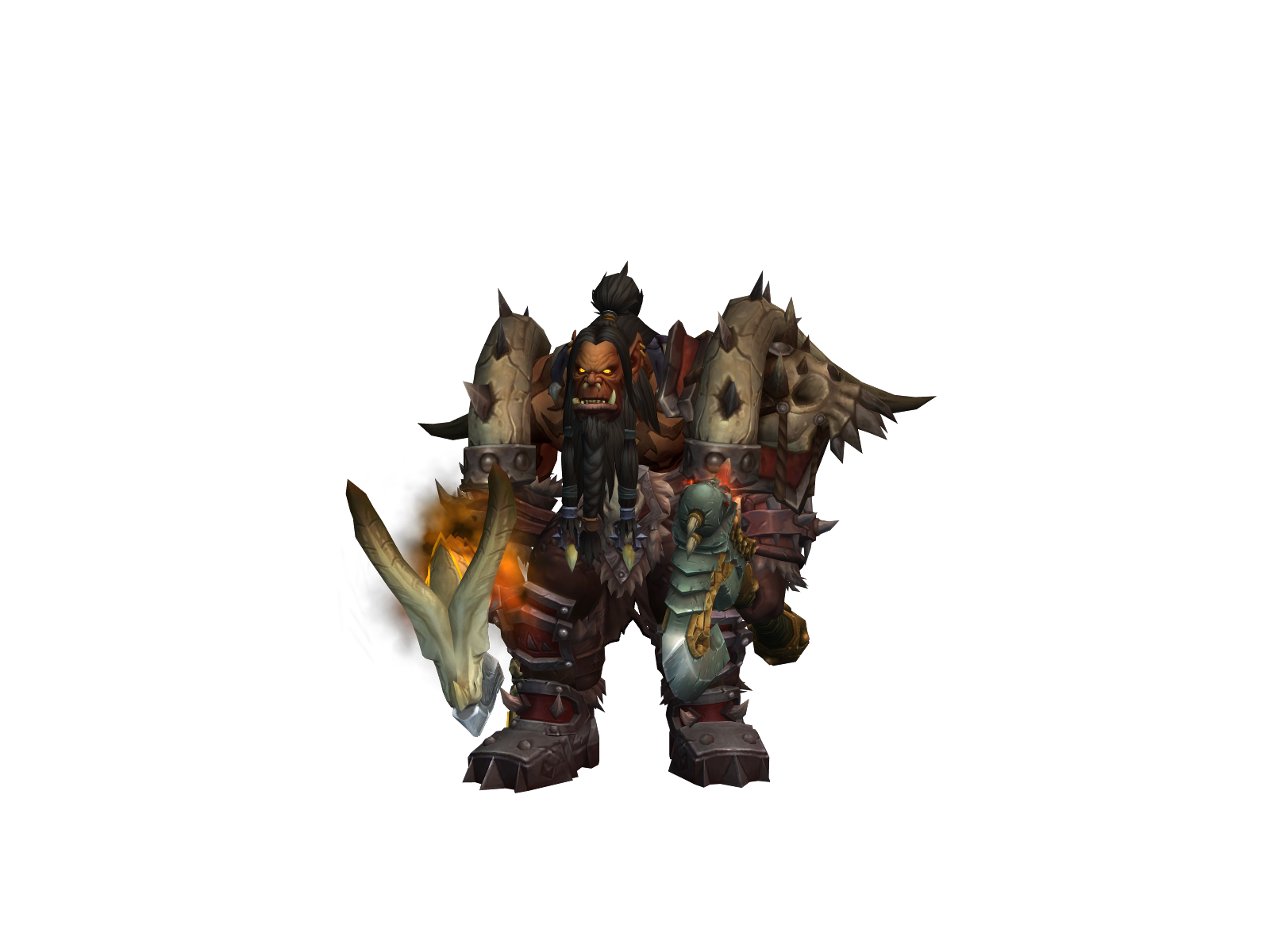 Grommashwrex 3D character render