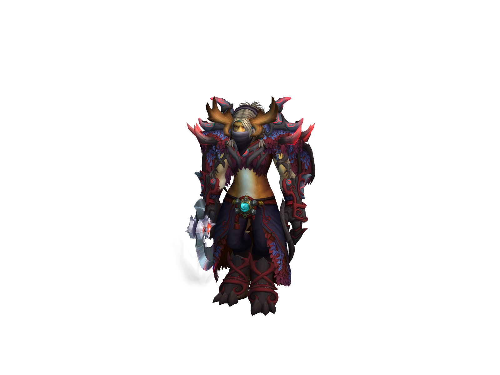 Numébééf 3D character render