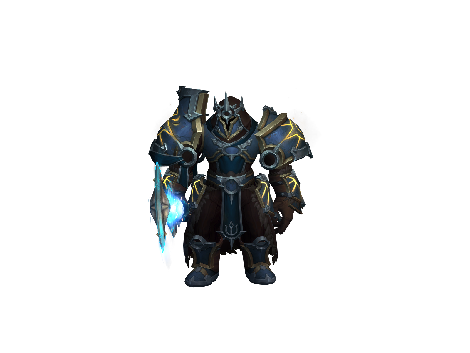 Ghamus 3D character render
