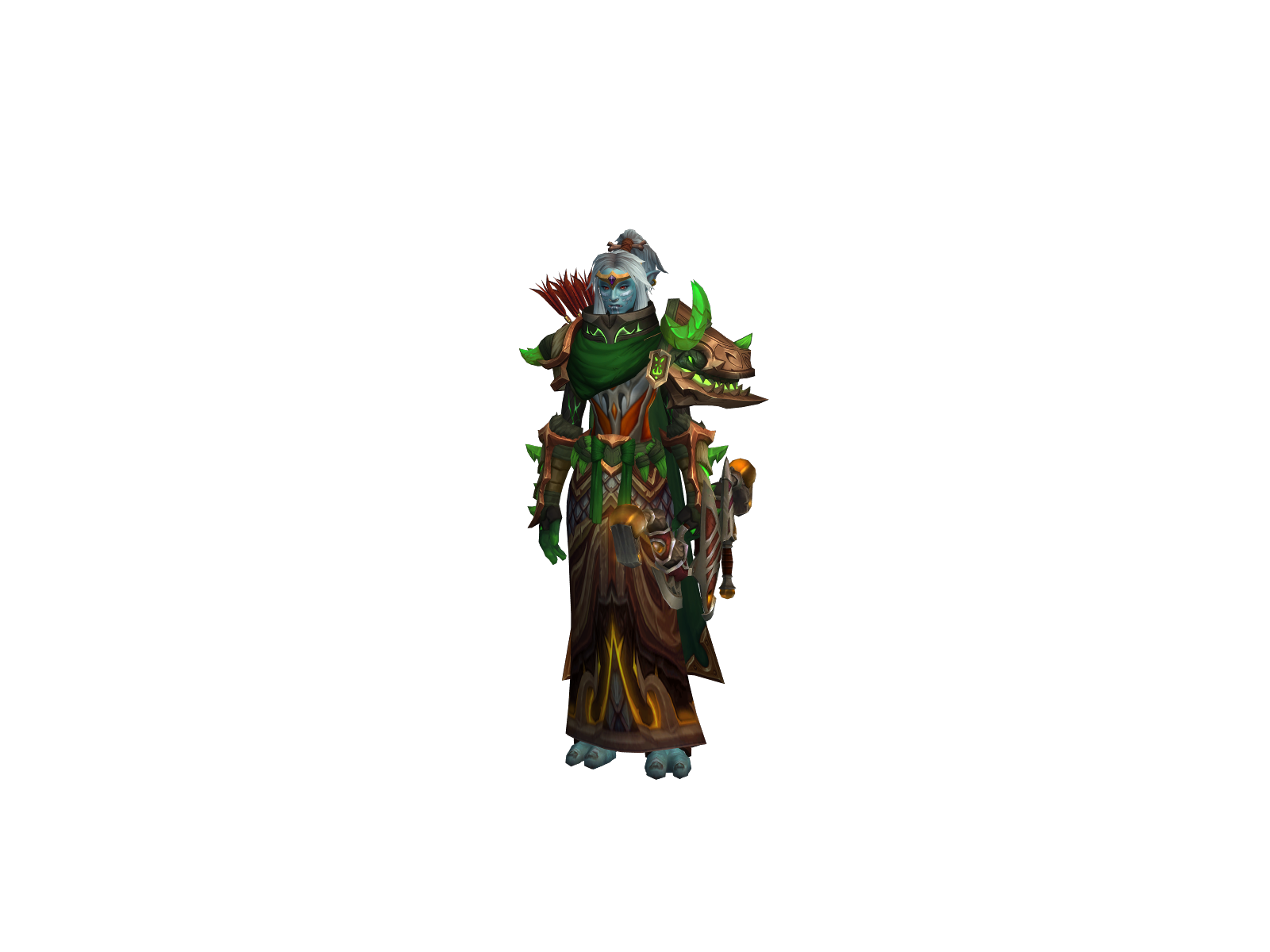 Nimuê 3D character render