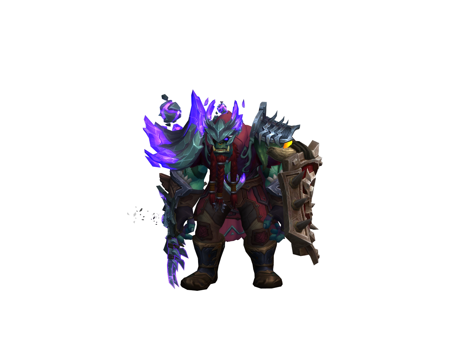 Totemreaper 3D character render
