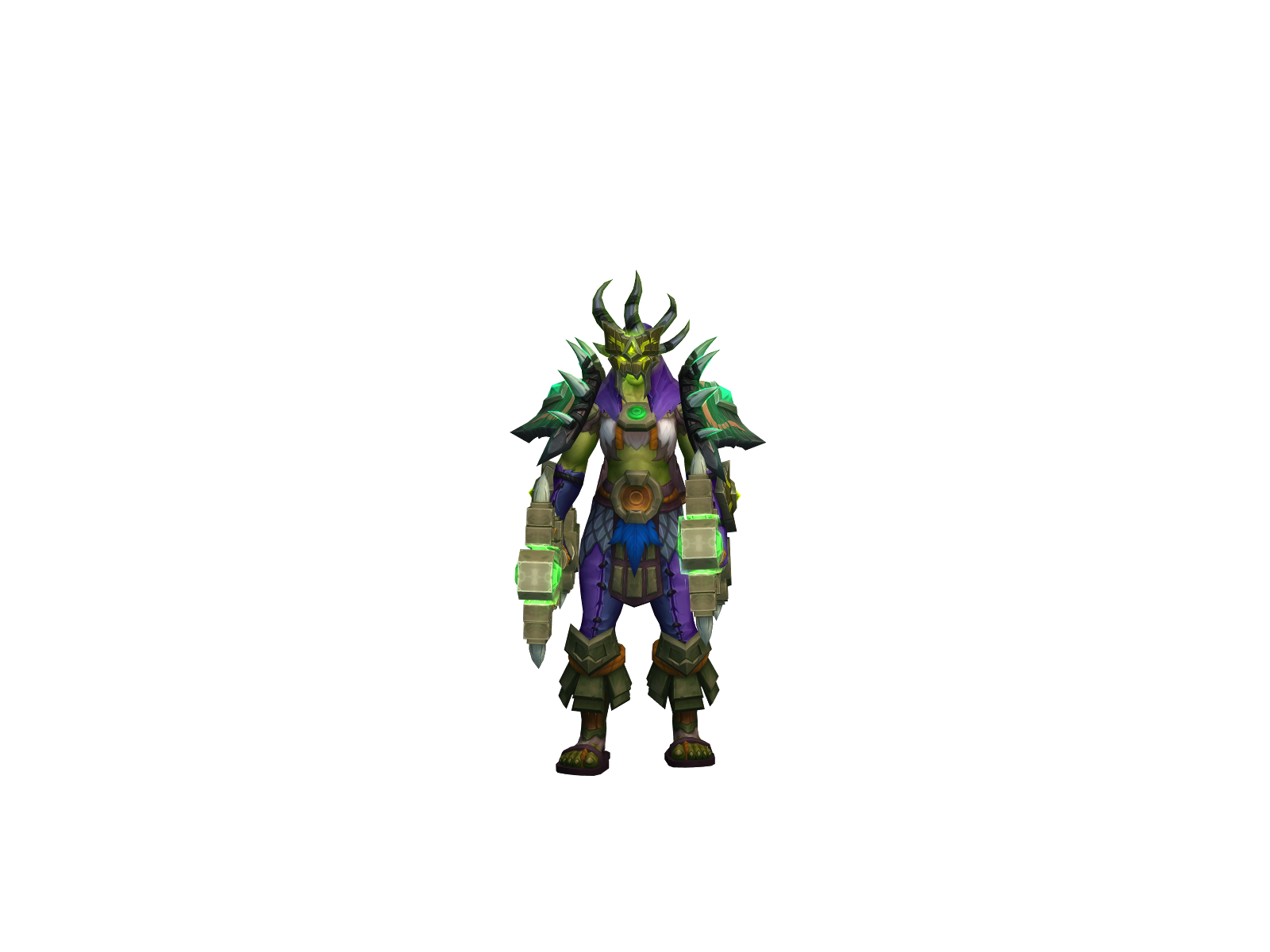 Bubca 3D character render