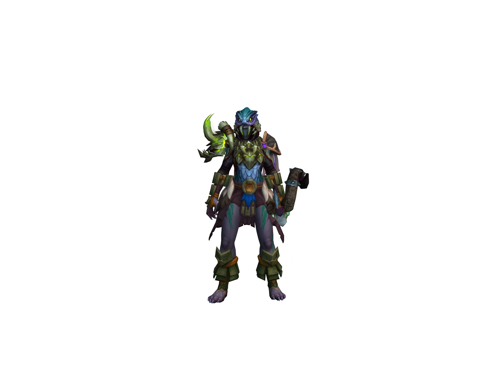 Nehmela 3D character render