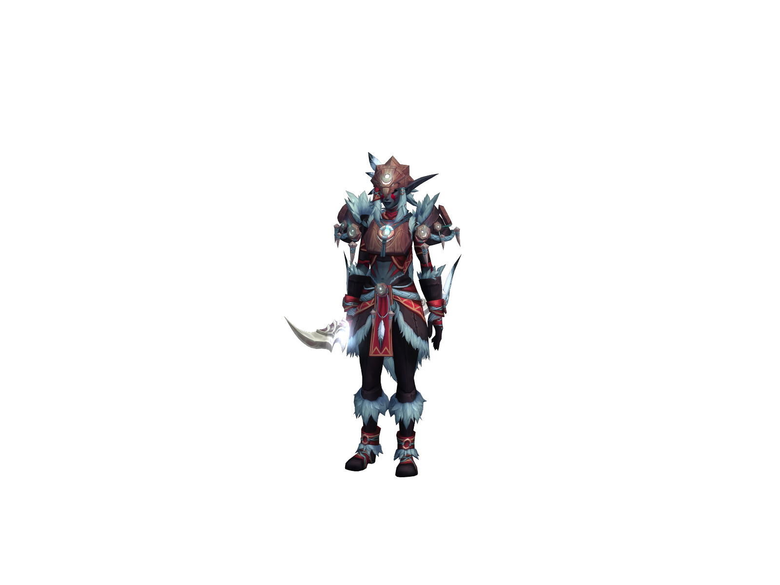 Gladcraft 3D character render