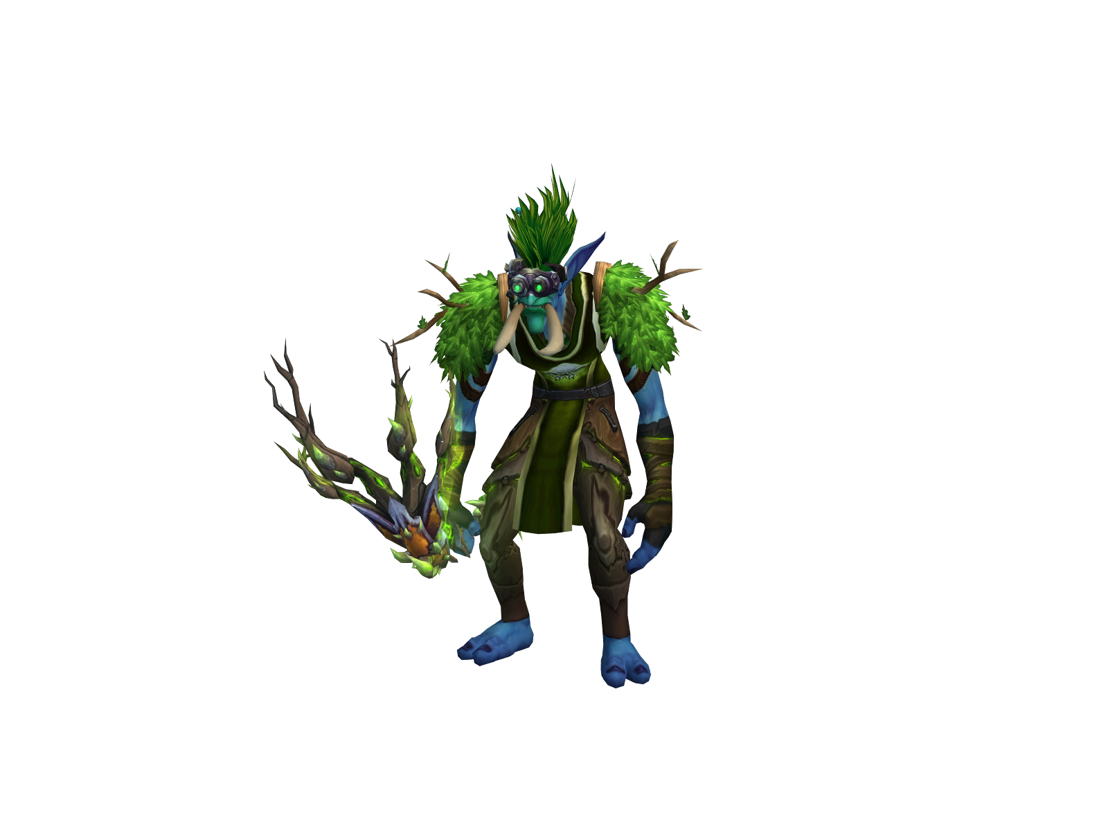 Klaérn 3D character render