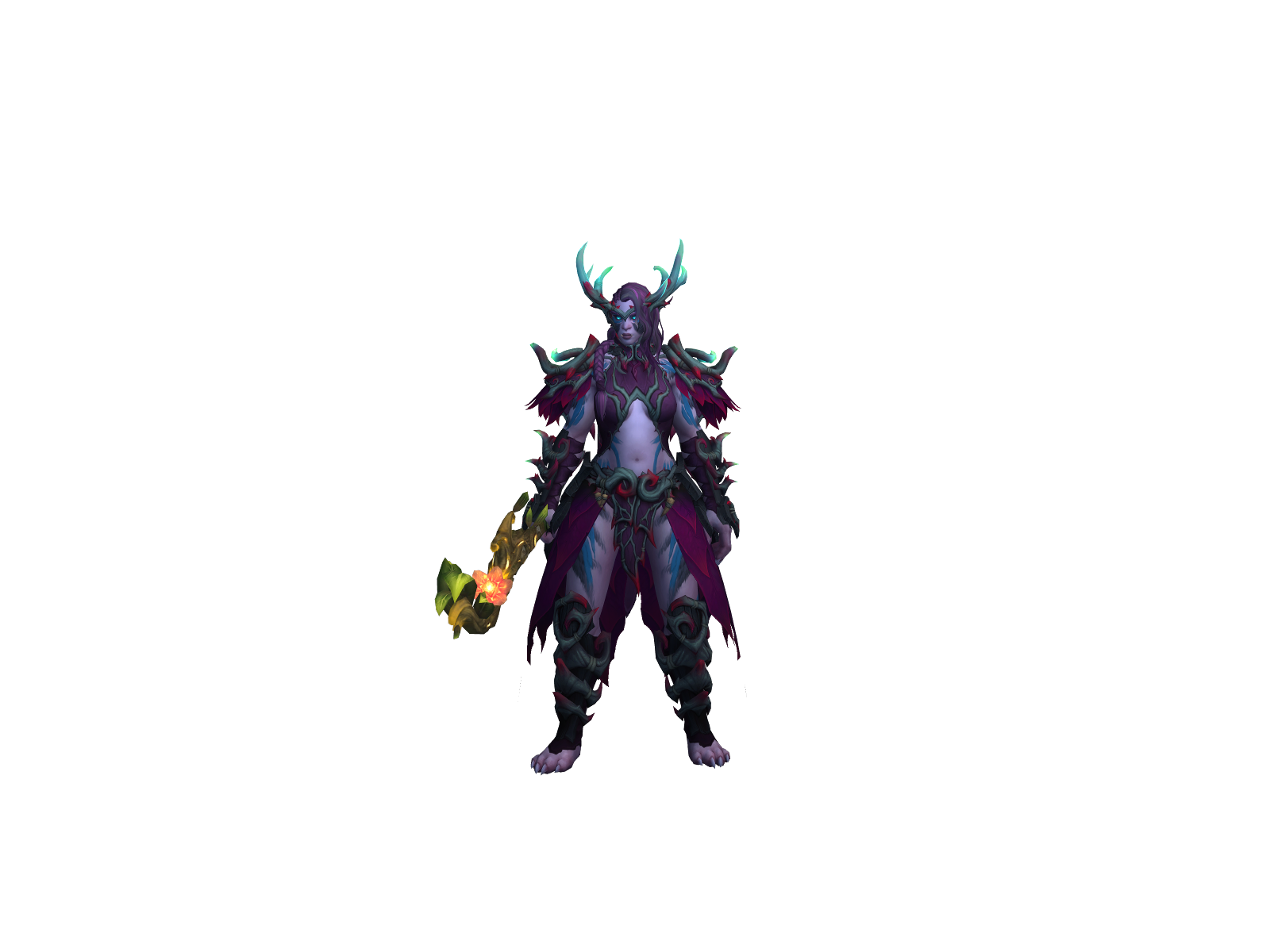 Nythera 3D character render