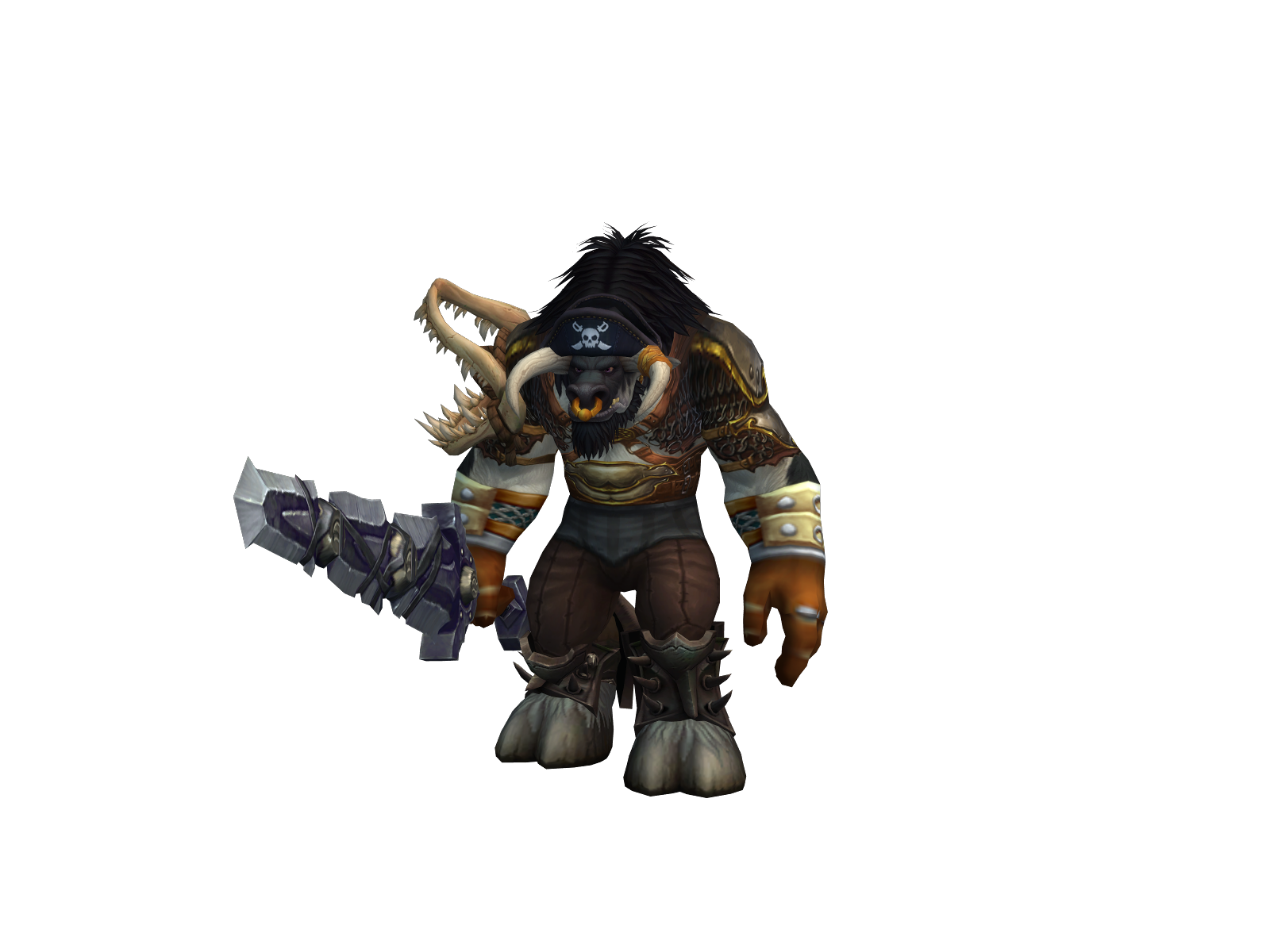 haliendopice 3D character render