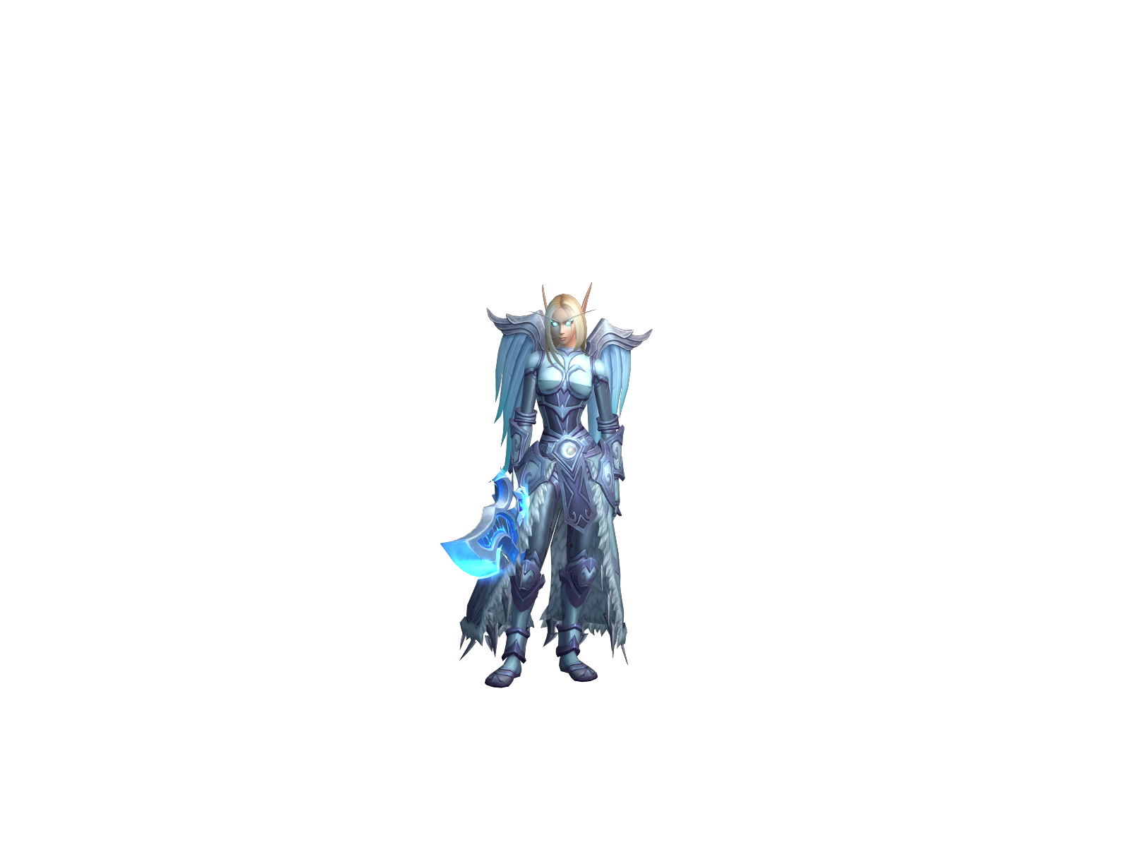 Valkyrena 3D character render