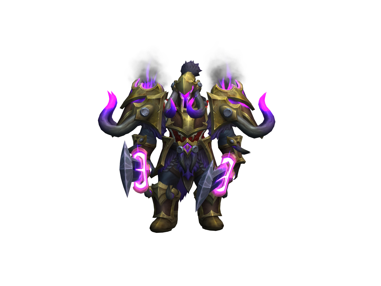 Medviidek 3D character render