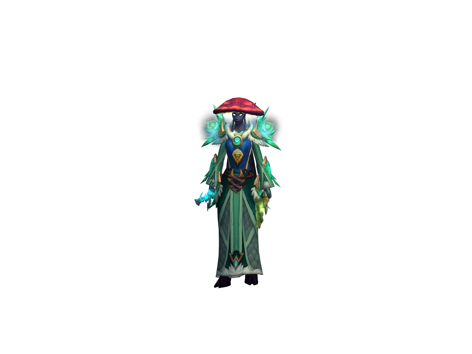 Yaraxés 3D character render