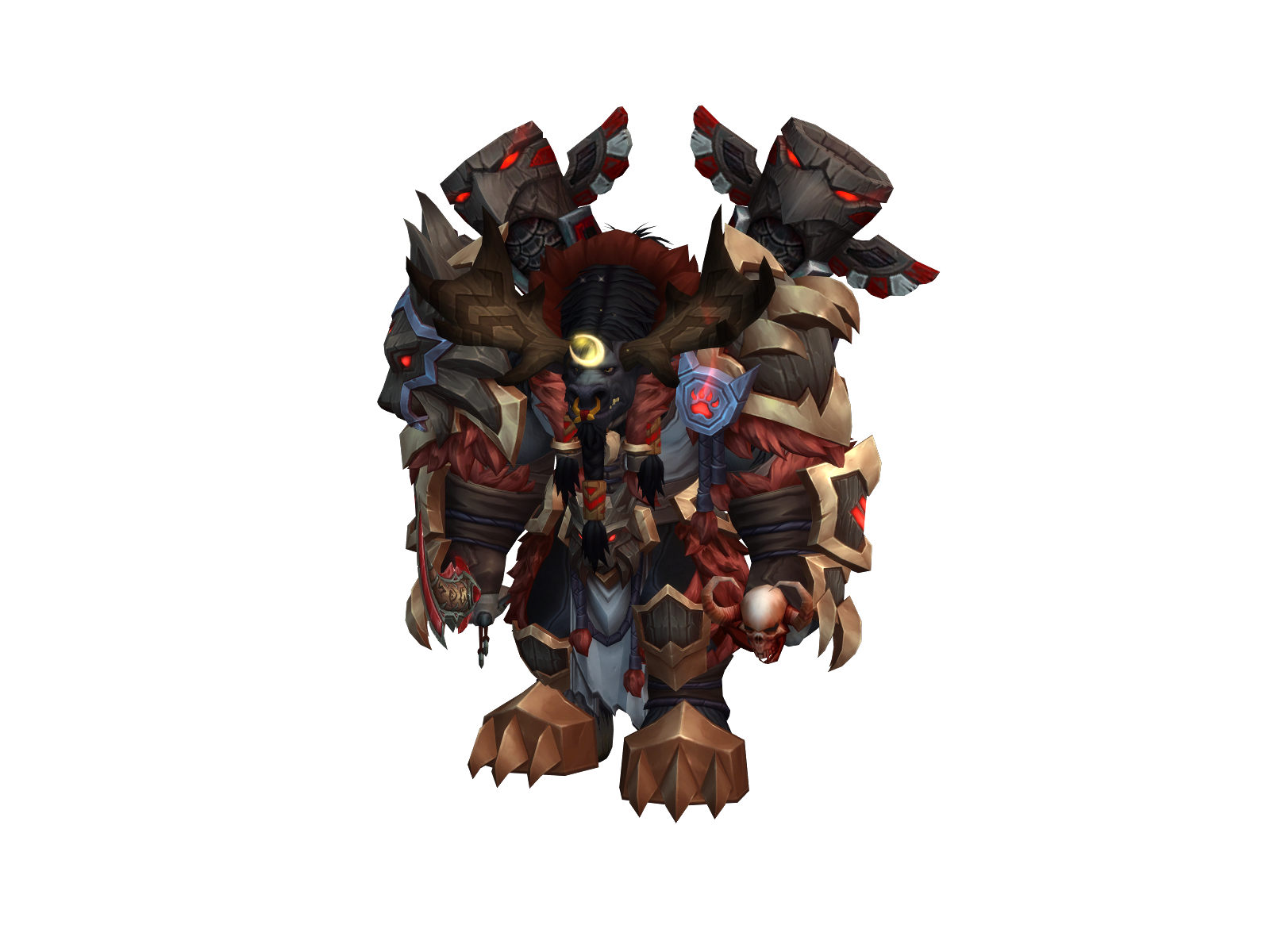 Routias 3D character render
