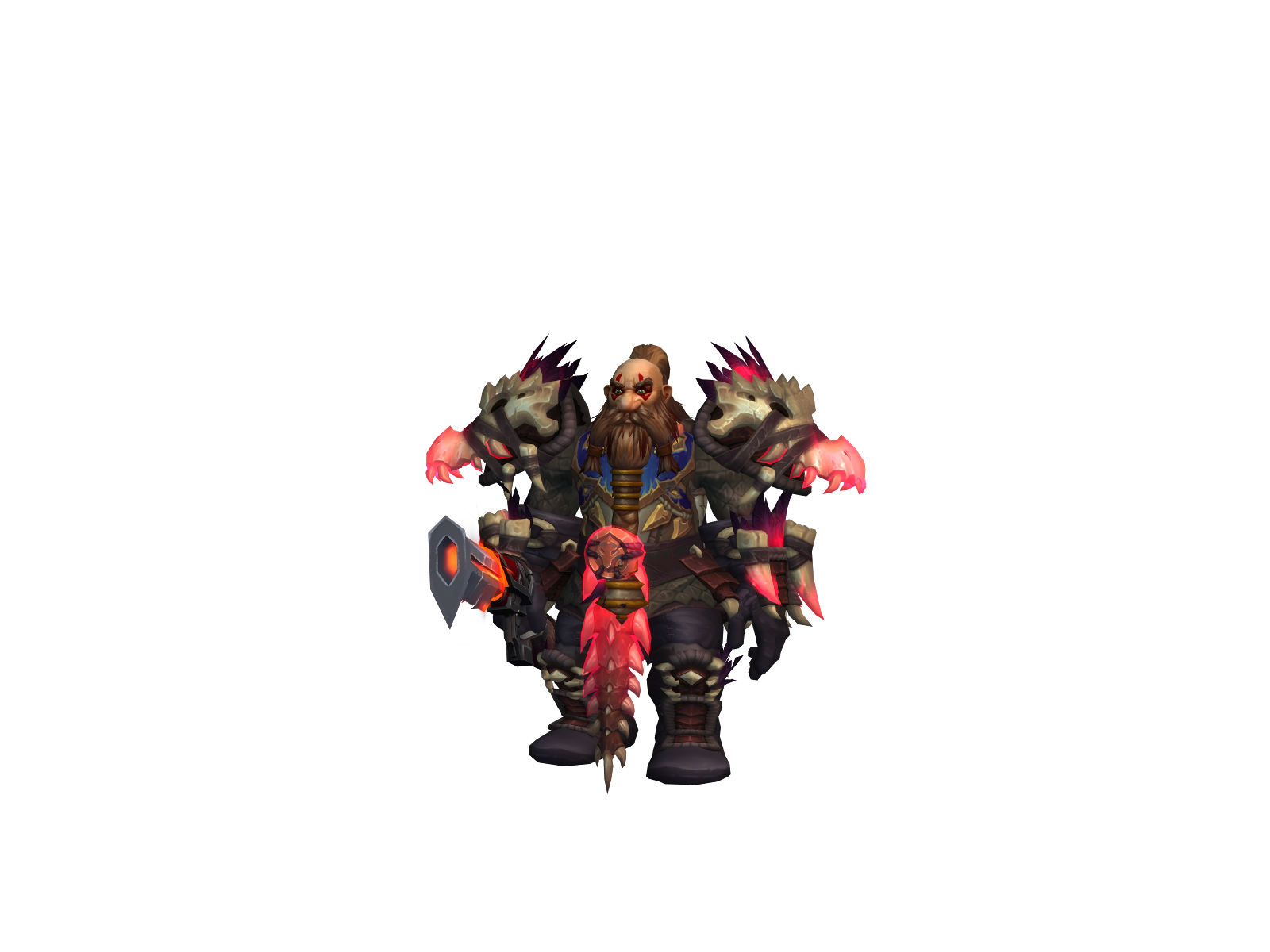 Leyrol 3D character render
