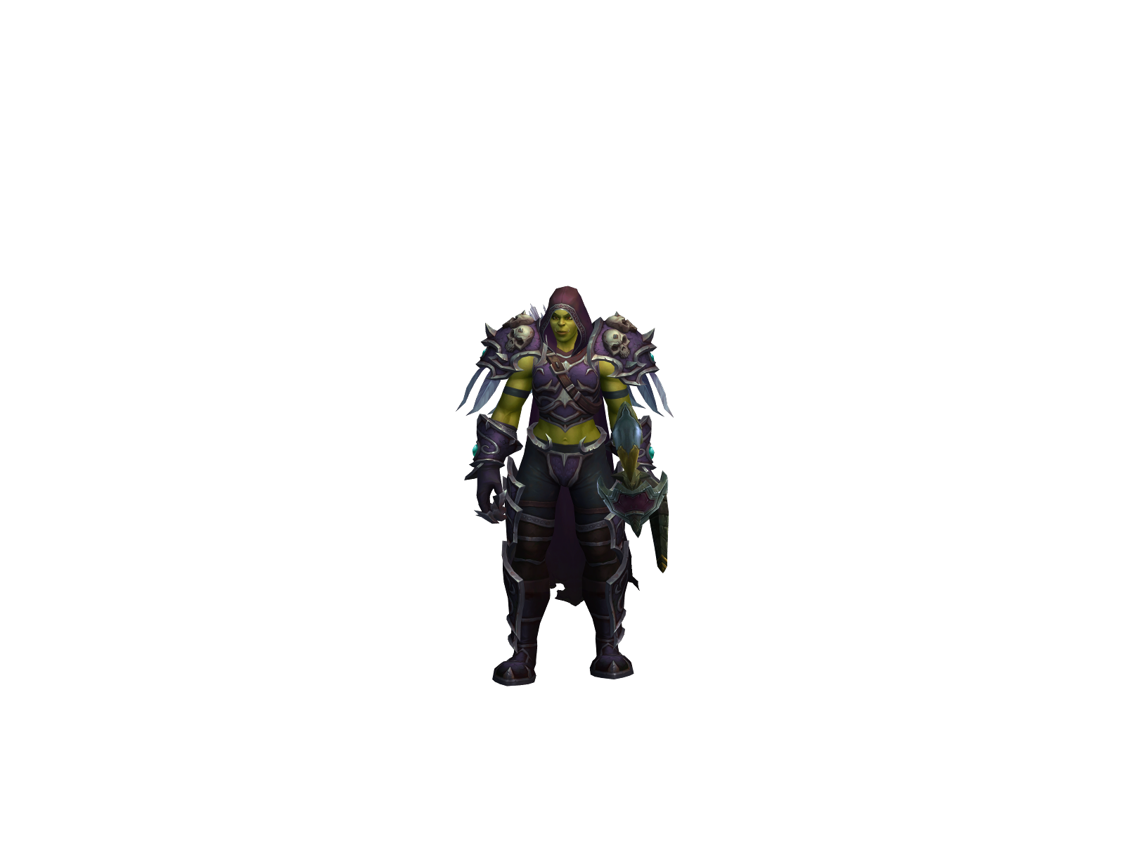 Niffelneia 3D character render